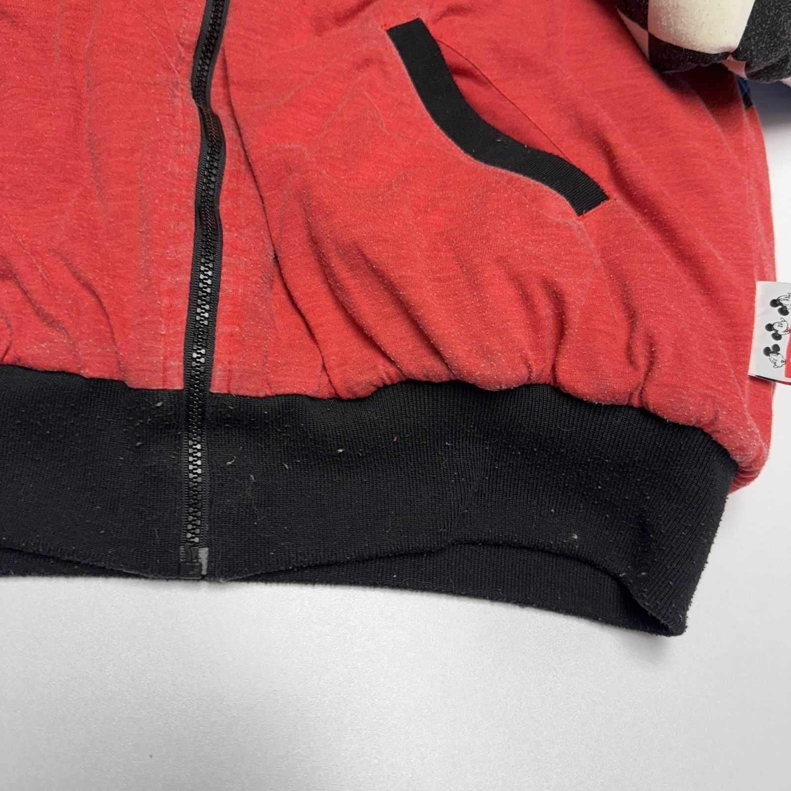 Disney Vintage Mickey Mouse Racer Jacket Mens Large AOP Disney Bomb Size US L / EU 52-54 / 3 - 12 Thumbnail
