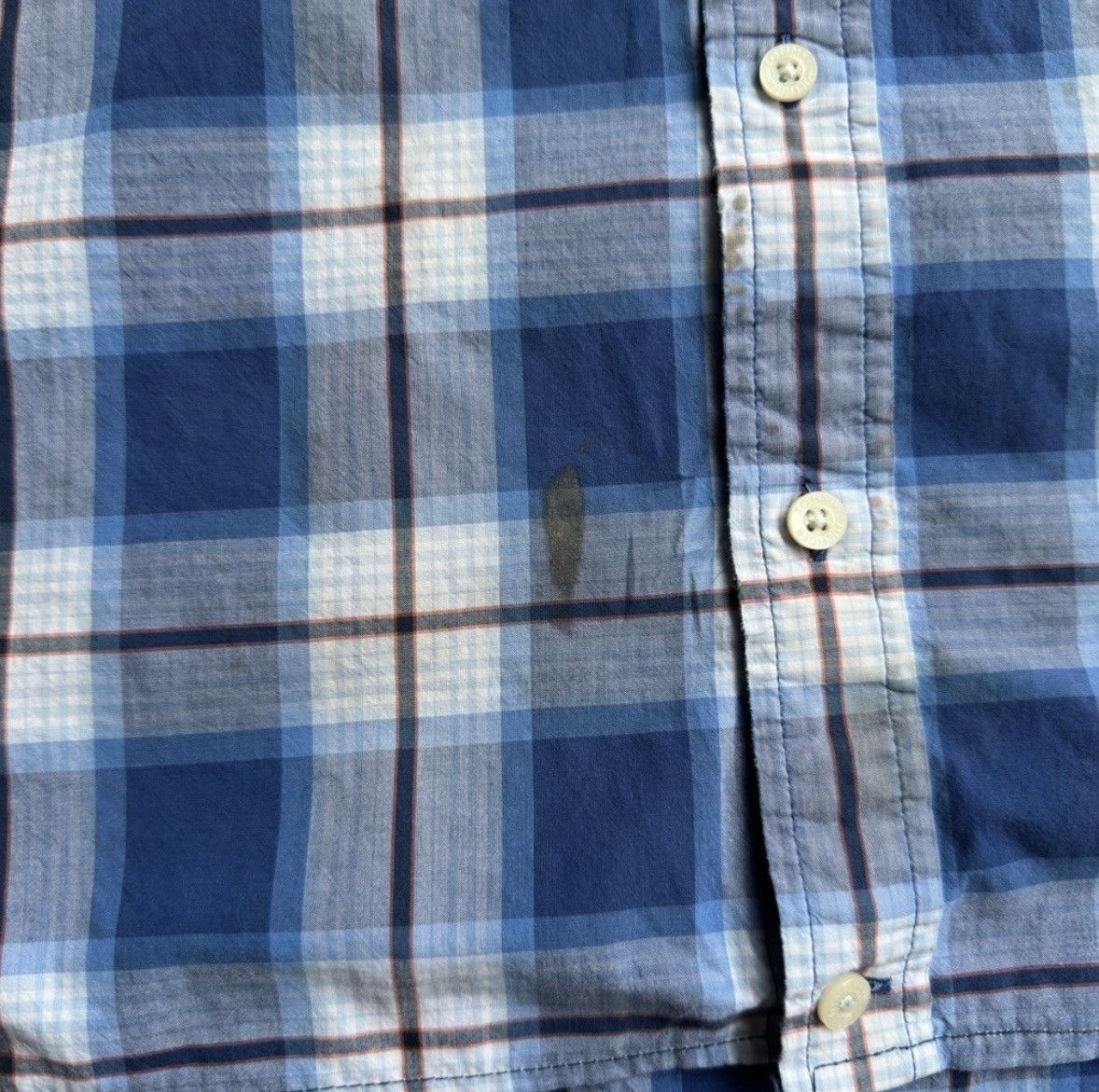 Tommy Hilfiger Tommy Hilfiger Cropped Plaid Button Down Shirt - S Size US S / EU 44-46 / 1 - 4 Thumbnail