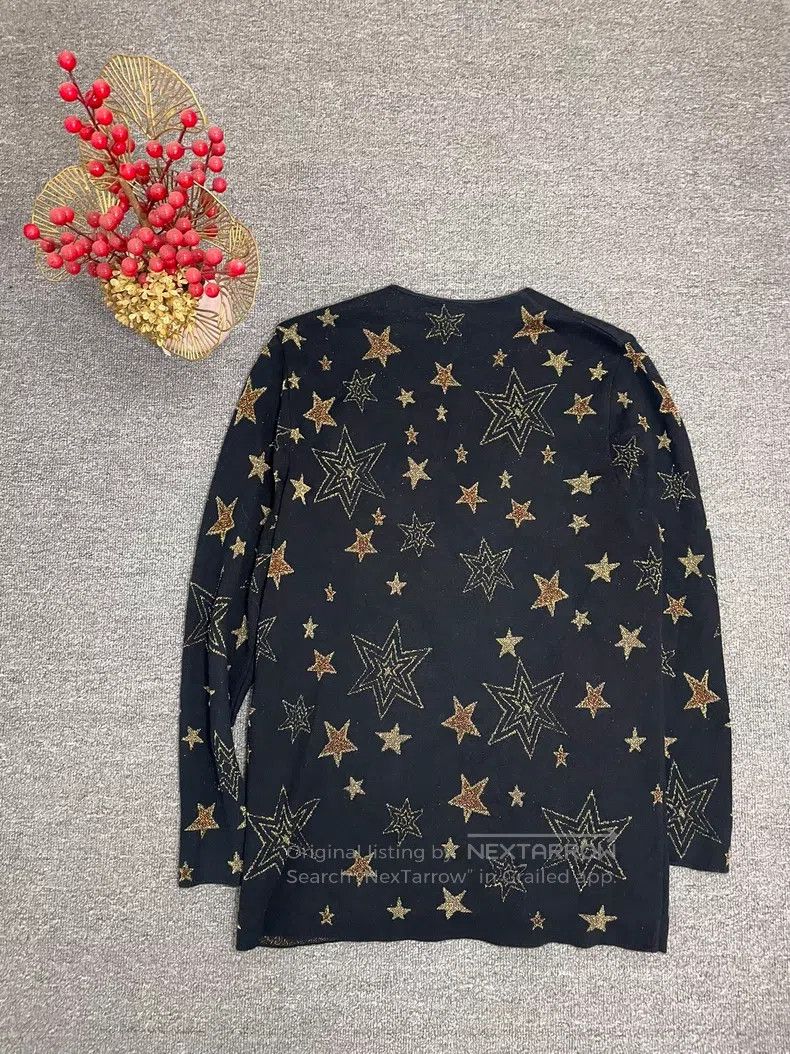 Saint Laurent Paris Saint Laurent Paris All-Over Print Star Glitter Mohair Car Size US XS / EU 42 / 0 - 6 Thumbnail