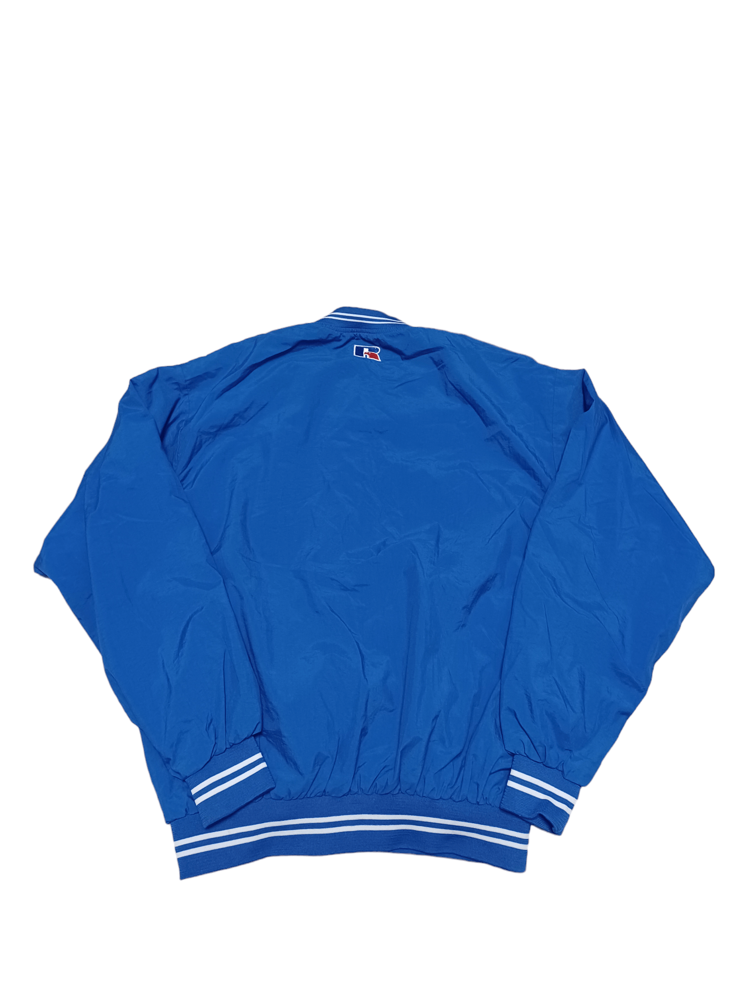 Russell Athletic RUSSELL ATHLETIC VINTAGE NYLON V-NECK 90S SWEATSHIRT Size US L / EU 52-54 / 3 - 2 Thumbnail