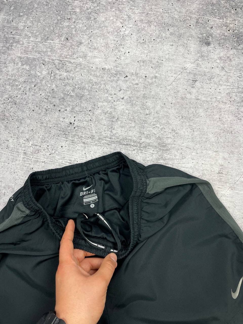Nike × Vintage Vintage Nike 90’s Y2K Style Drill Black Casual Sport Shorts Size US 30 / EU 46 - 6 Thumbnail