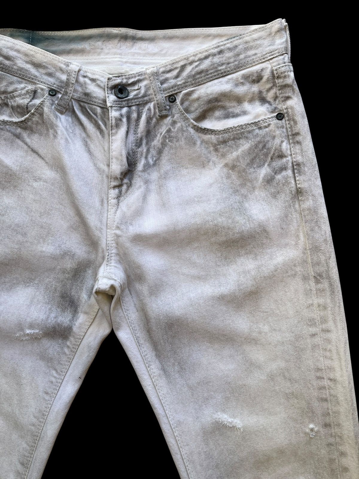 GOSTAR DE FUGA Fuga Dirty Marble Distressed Denim Size US 30 / EU 46 - 4 Thumbnail