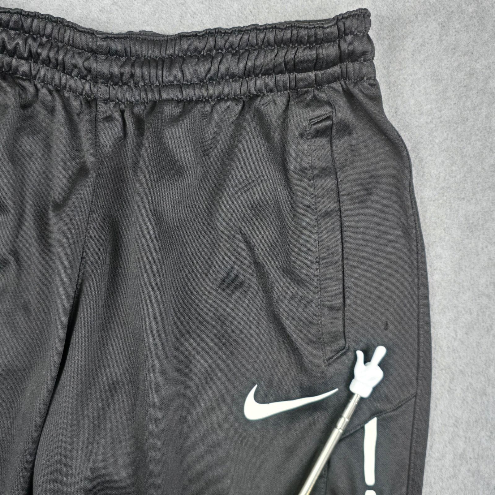 Nike Nike Dri-FIT Large Black Athletic Pants Elastic Pockets Size US 32 / EU 48 - 3 Thumbnail