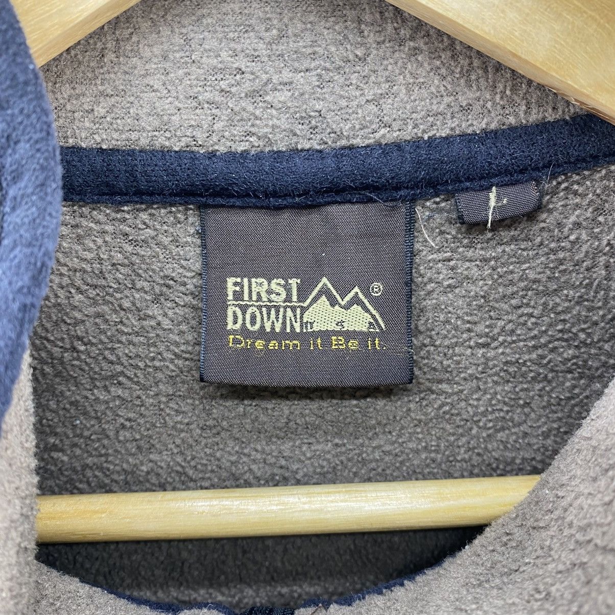 Japanese Brand Vintage Y2k First Down USA Fleece Vest Size US S / EU 44-46 / 1 - 9 Thumbnail