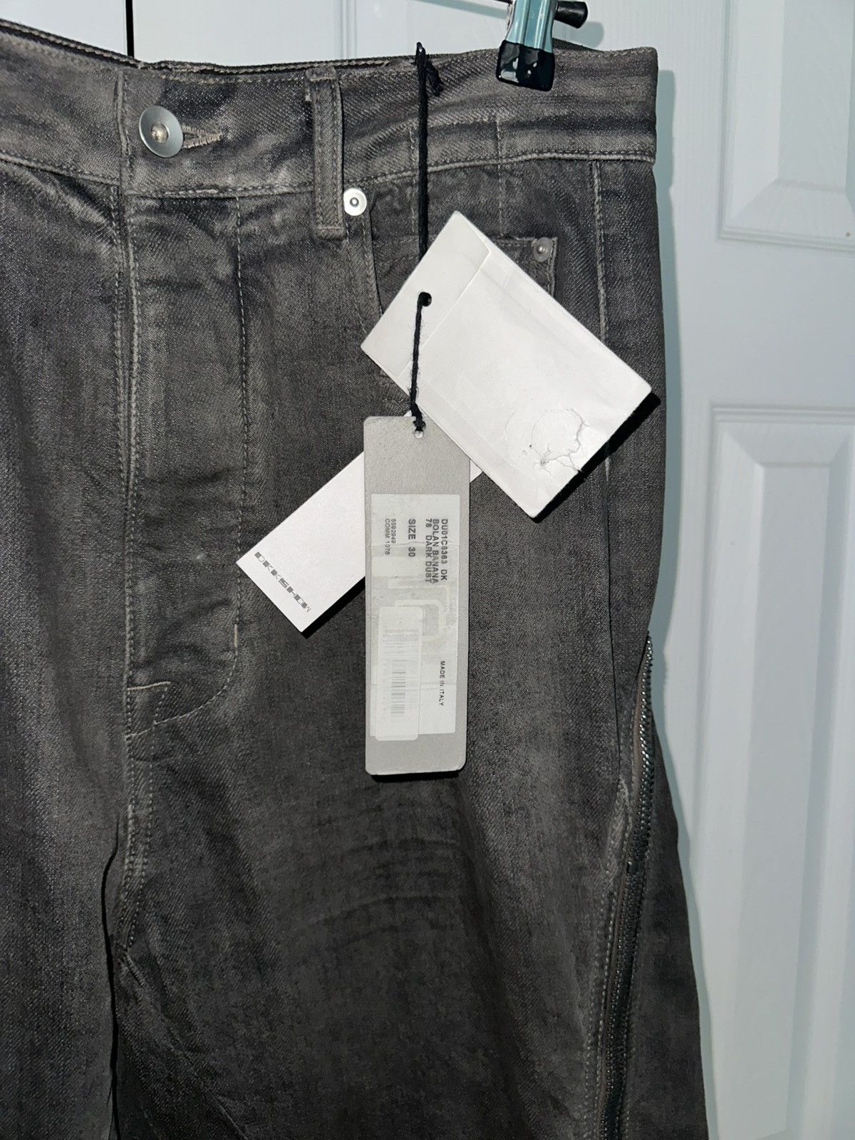 Rick Owens Rick Owens Dark Dust Banana Bolan Size 30 Size US 30 / EU 46 - 4 Thumbnail