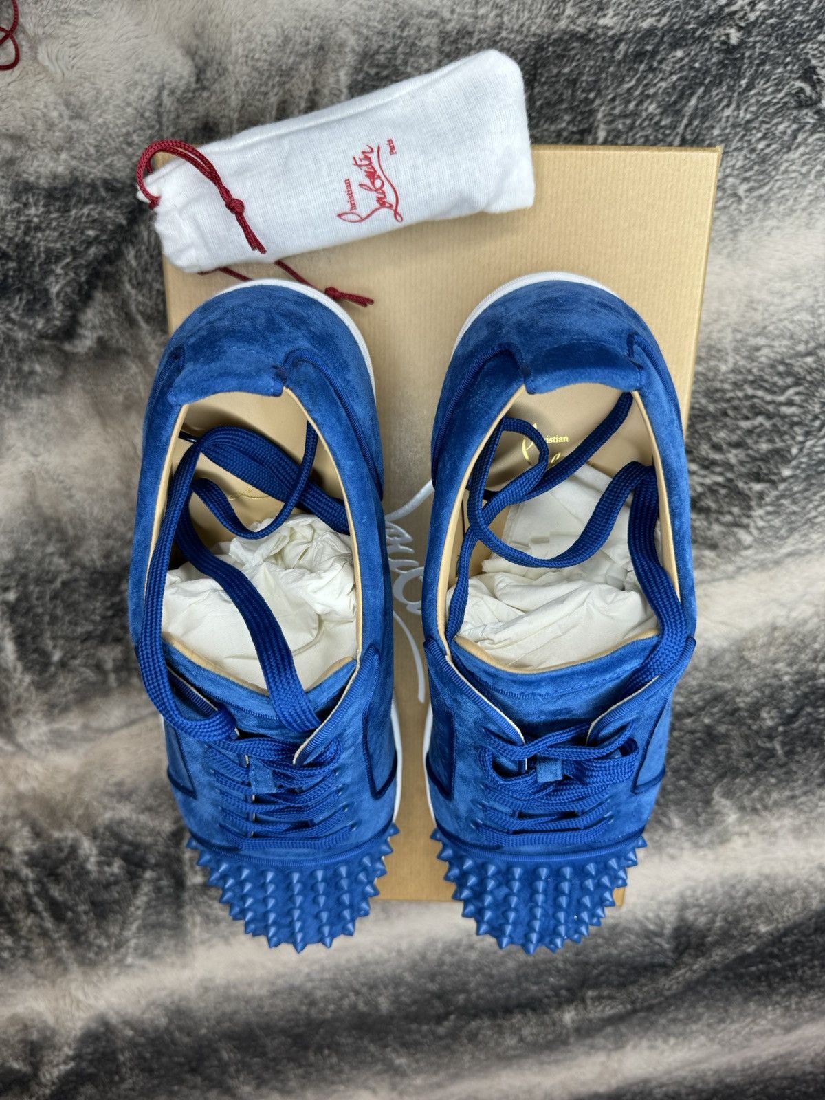 Christian Louboutin Christian Louboutin Louis Spikes Orlato Flat Size US 11.5 / EU 44-45 - 9 Thumbnail