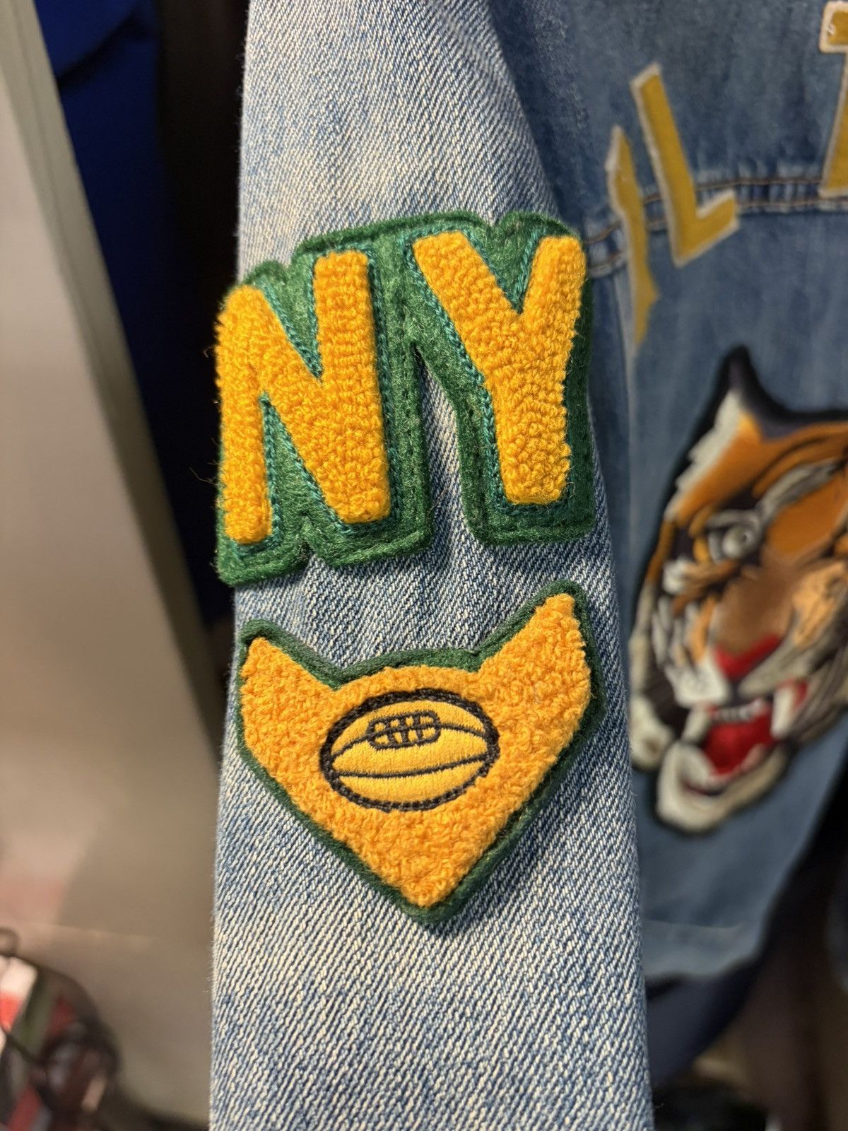 Polo Ralph Lauren Polo Ralph Lauren RL Tigers Denim Jacket Size US M / EU 48-50 / 2 - 6 Thumbnail