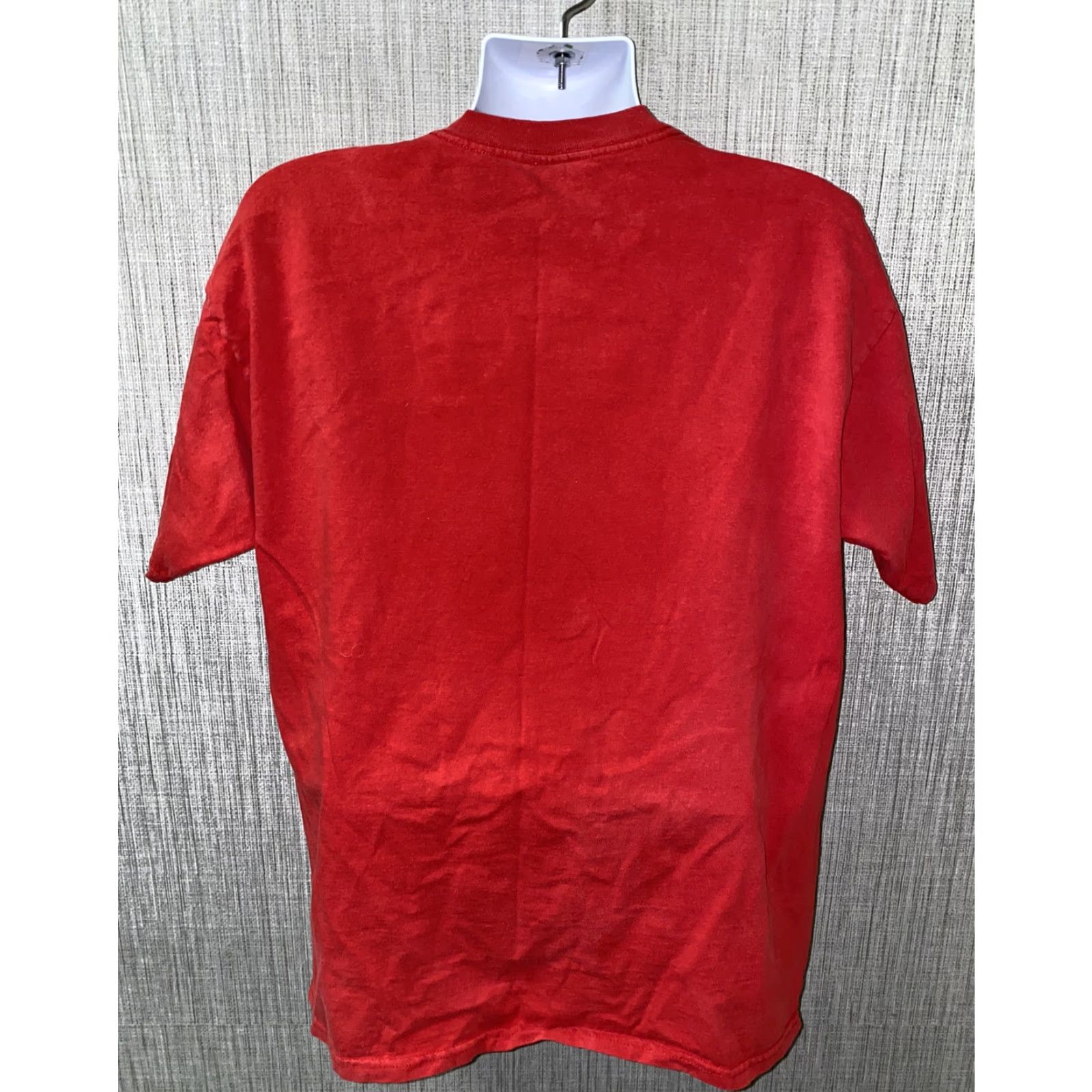 Vintage VINTAGE Dodge T-Shirt Men XL Red Short Sleeve Graphic Size XL Tiger Cats Challenge Printed Cotton Regular Size US XL / EU 56 / 4 - 3 Thumbnail