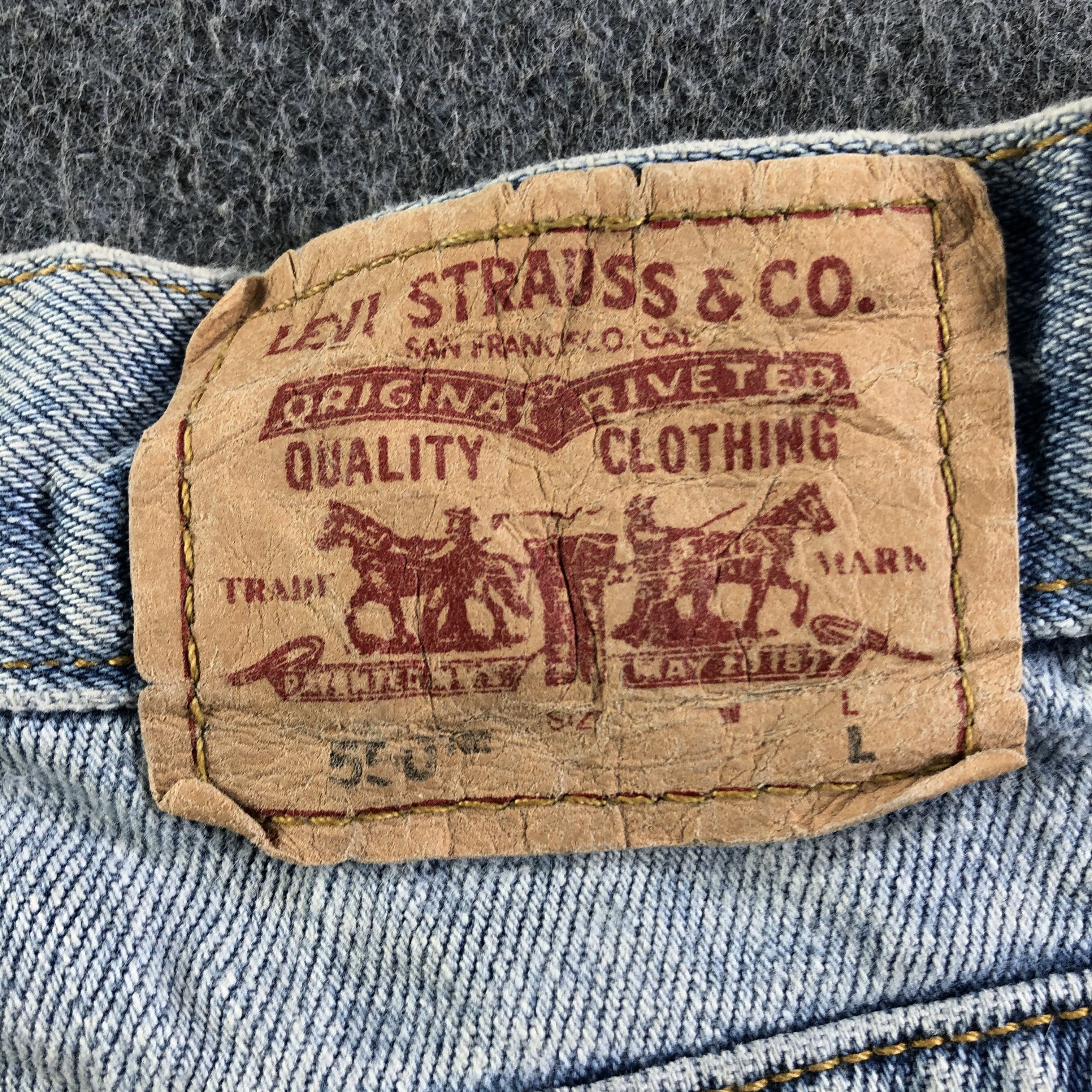 Levi's Vintage Levis 550 Jeans-J3267 Size US 34 / EU 50 - 5 Thumbnail