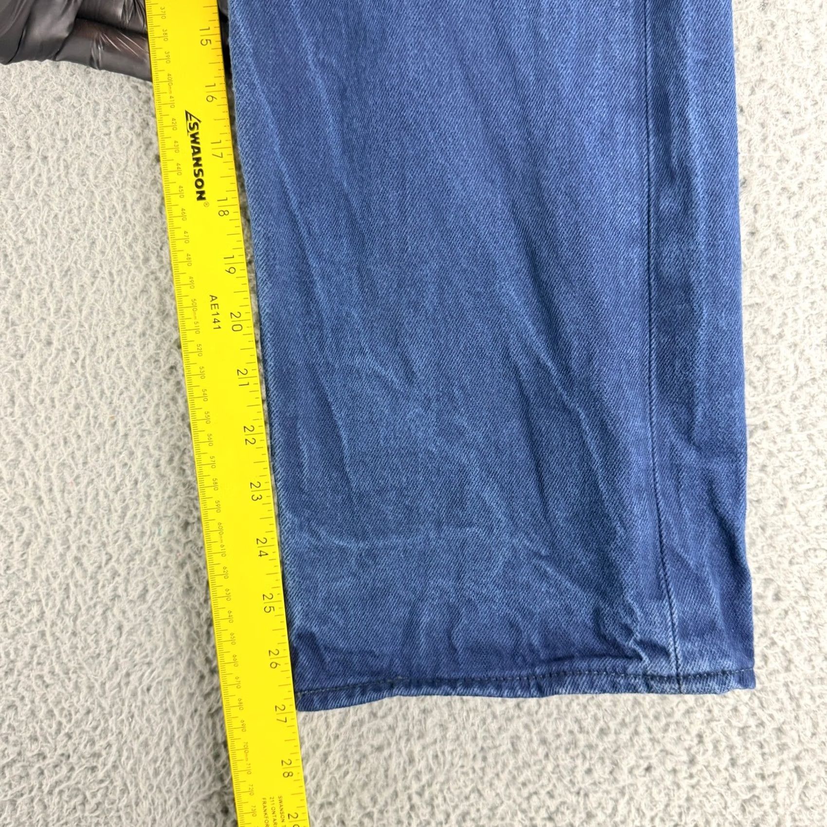 Levi's VINTAGE Levis 501 Original Fit Jeans Mens 36x30 Blue Straight Leg Button Fly Denim Size US 36 / EU 52 - 7 Thumbnail
