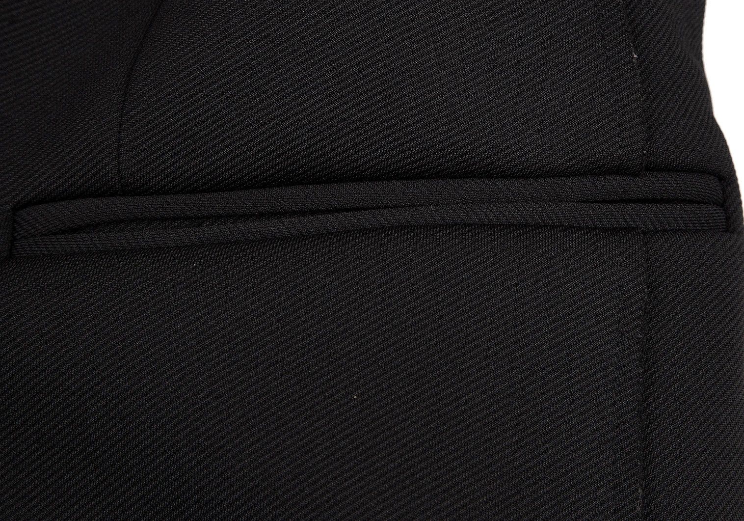 Emporio Armani Outseam Fleece-Lined 2B Jacket in Black, Size XL Size US XL / EU 56 / 4 - 11 Thumbnail