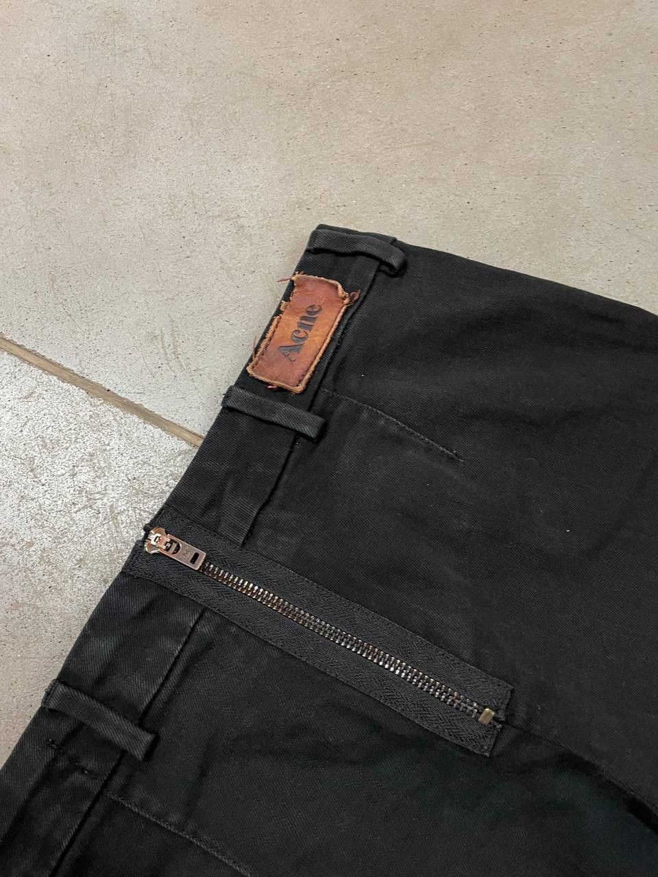 Acne Studios Women’s Vintage Acne Zipper Pants US28 Size 28" / US 6 / IT 42 - 5 Thumbnail