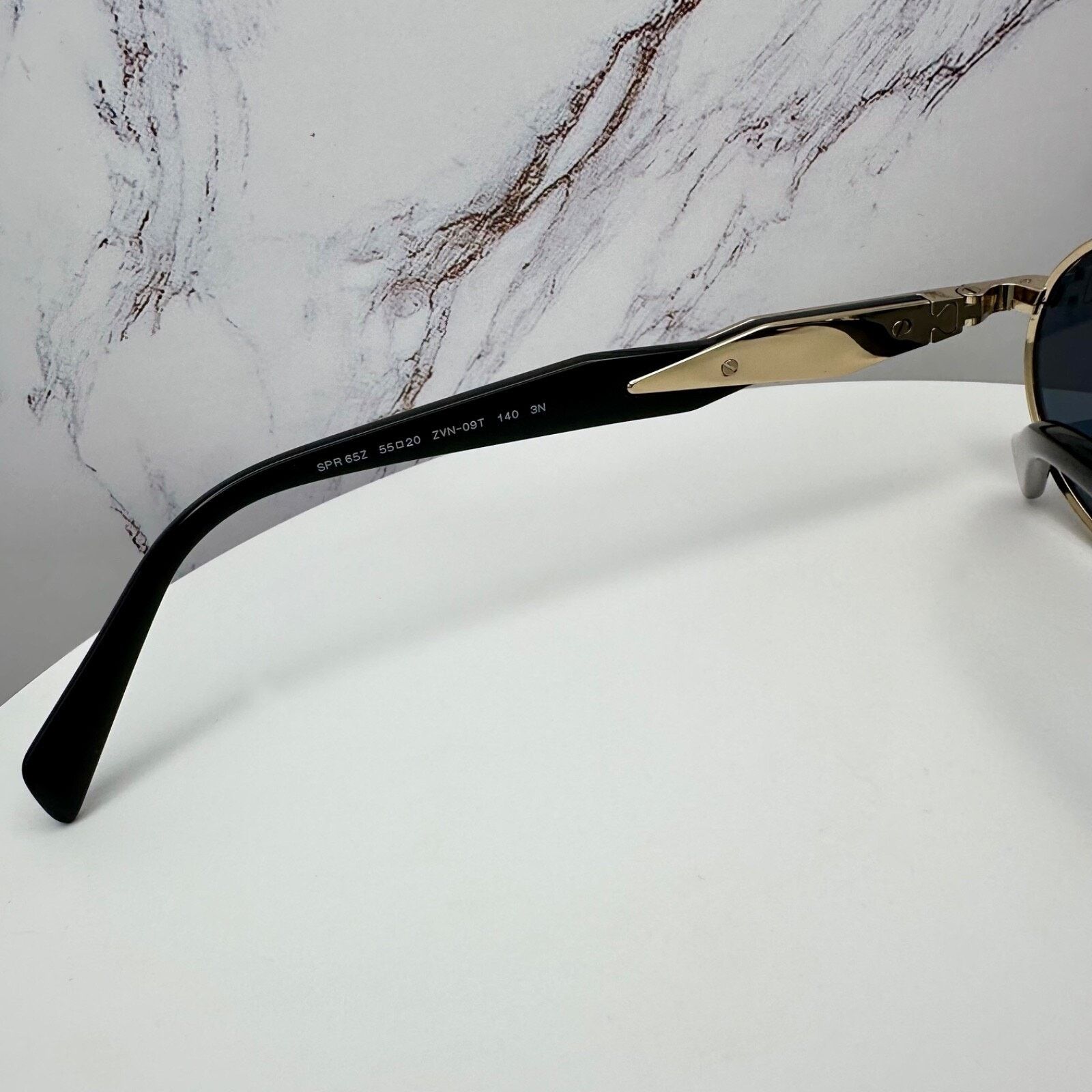 Prada New PRADA Sunglasses Metal Oval Black PRADA Symbole Logo Size ONE SIZE - 8 Thumbnail