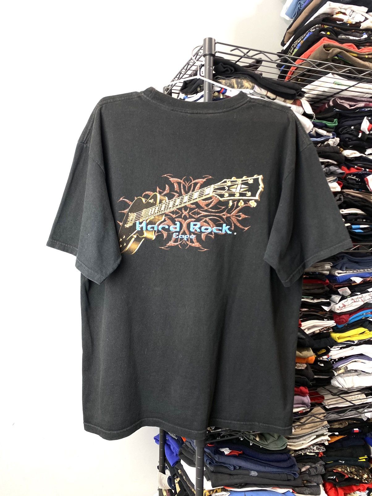 Hard Rock Cafe Vintage 1990’s Hard Rock Cafe Band T Shirt Rock n Roll Size US XL / EU 56 / 4 - 1 Thumbnail