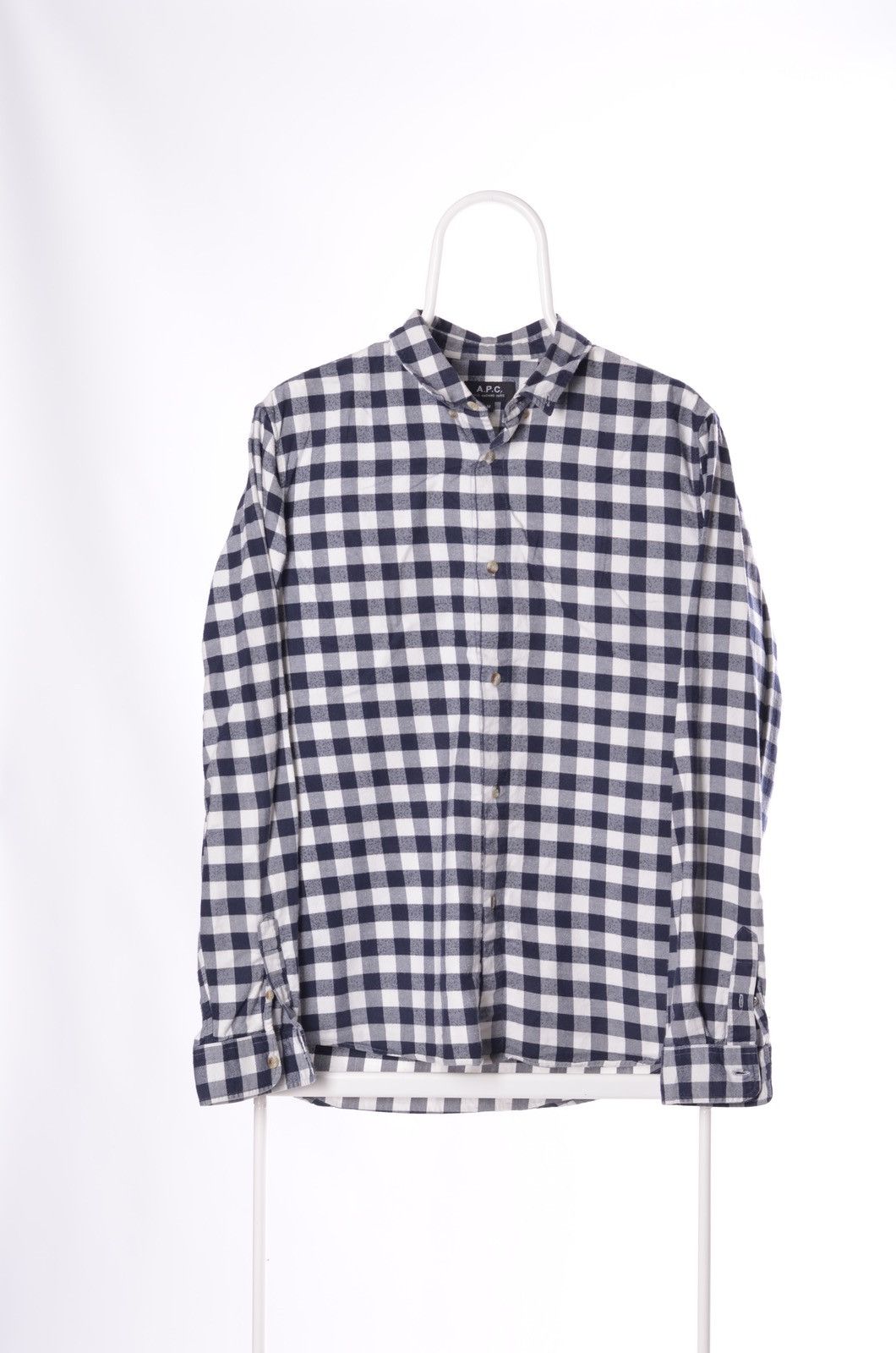 A.P.C. A.P.C rue madame Paris Casual Button-Up Shirt Size US M / EU 48-50 / 2 - 1 Thumbnail