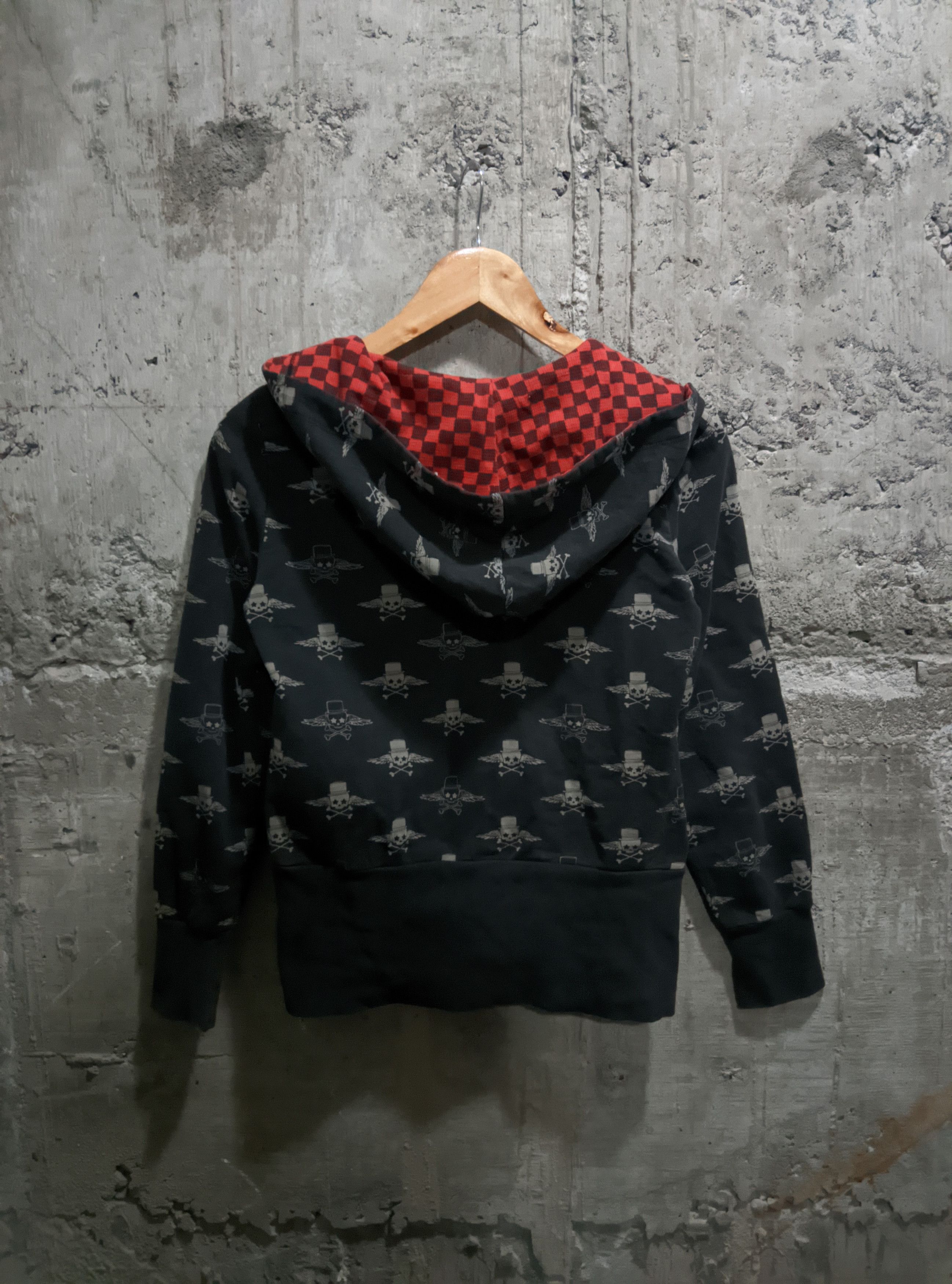 Vintage Abbey dawn scene emo y2k goth skull hoodie Size XS / US 0-2 / IT 36-38 - 2 Thumbnail