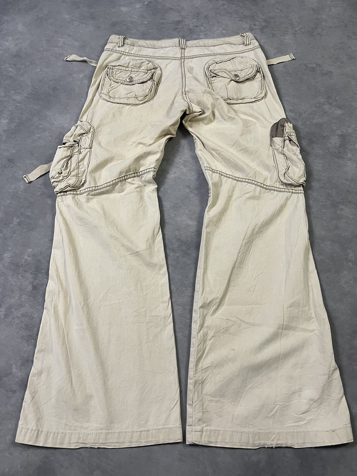 Kapital 2000s Japanese Hysteric GOA Vuja Flare Cargo y2k Lgb Ifsix Size US 29 - 2 Thumbnail