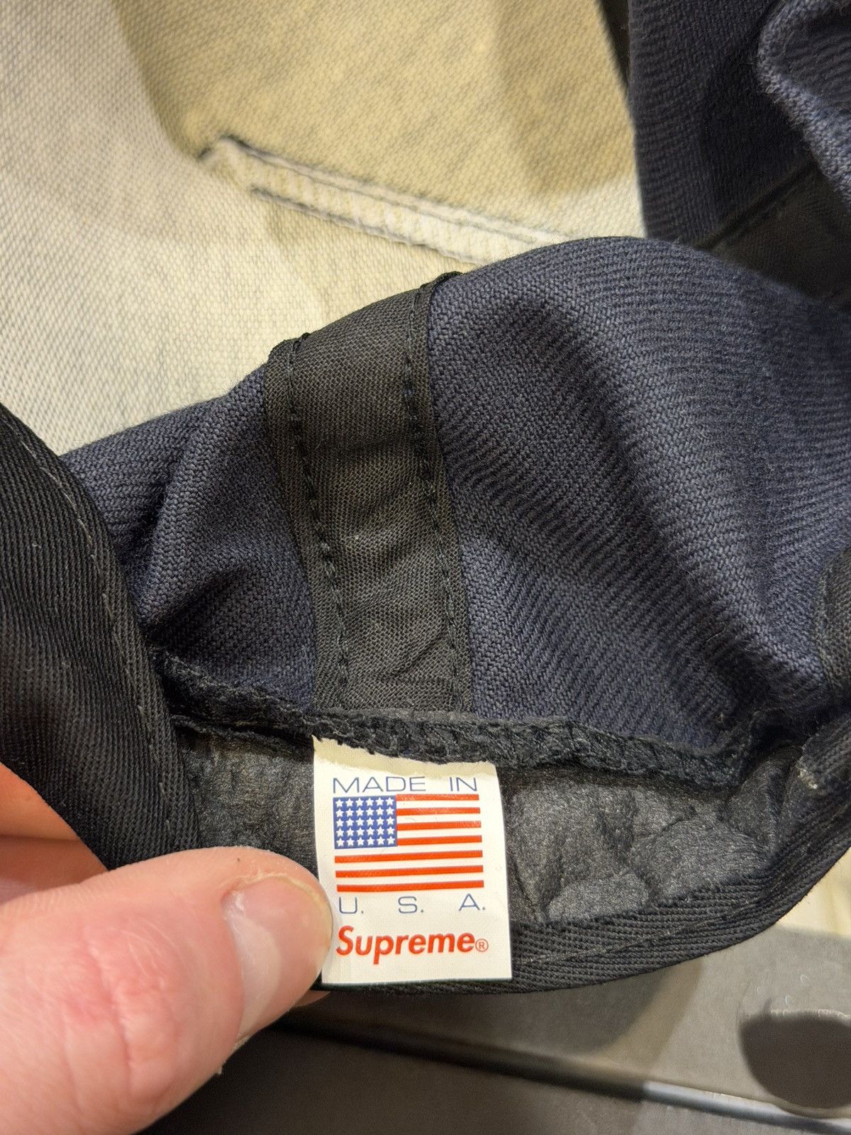 Supreme Supreme New York Snap Back Hat - Navy Size ONE SIZE - 7 Thumbnail