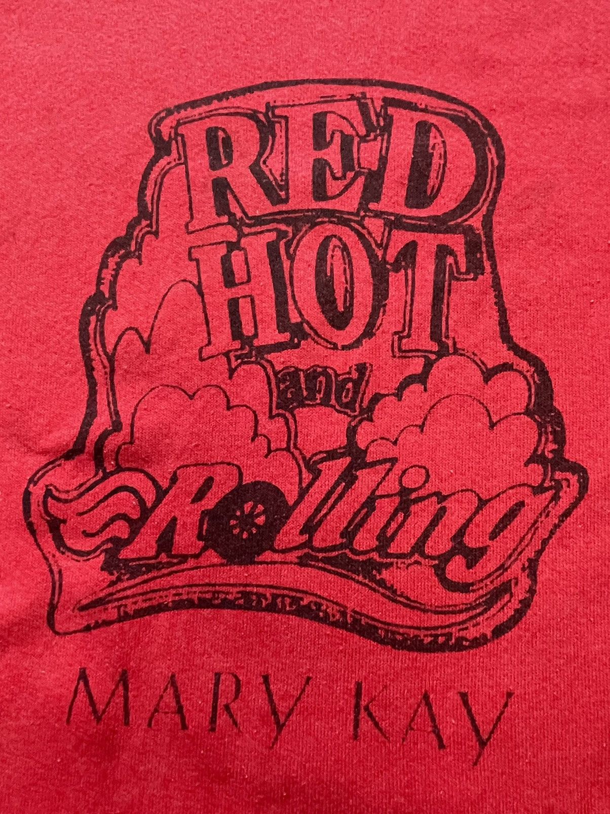 Fruit Of The Loom Vintage 80’s Red Hot & Rolling Crewneck Size US XL / EU 56 / 4 - 9 Thumbnail