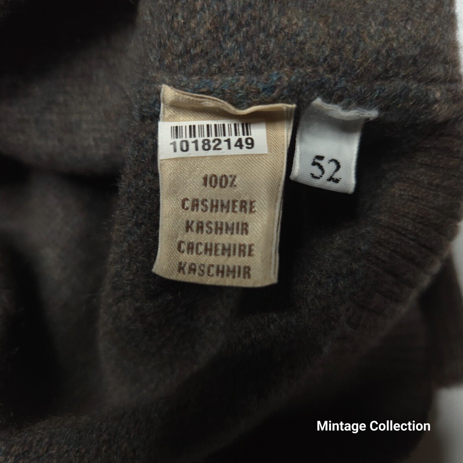 Luciano Barbera LUCIANO BARBERA GRAY 1/4 ZIP ASHMERE SWEATER MADE IN ITALY Size US L / EU 52-54 / 3 - 7 Thumbnail