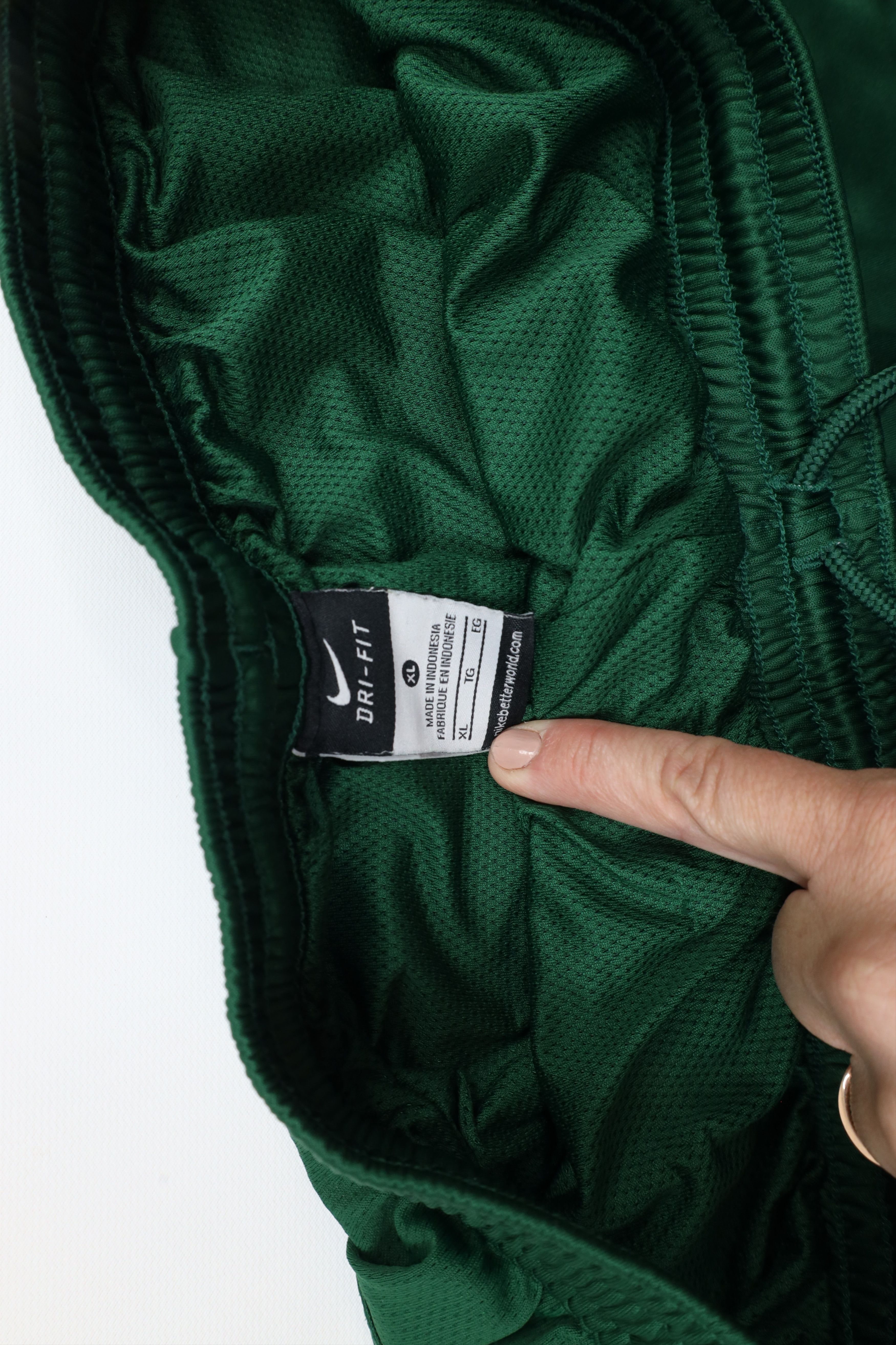 Nike × Vintage Vintage Nike Mini Swoosh Lined Running Jogging Soccer Shorts Size US 36 / EU 52 - 6 Thumbnail