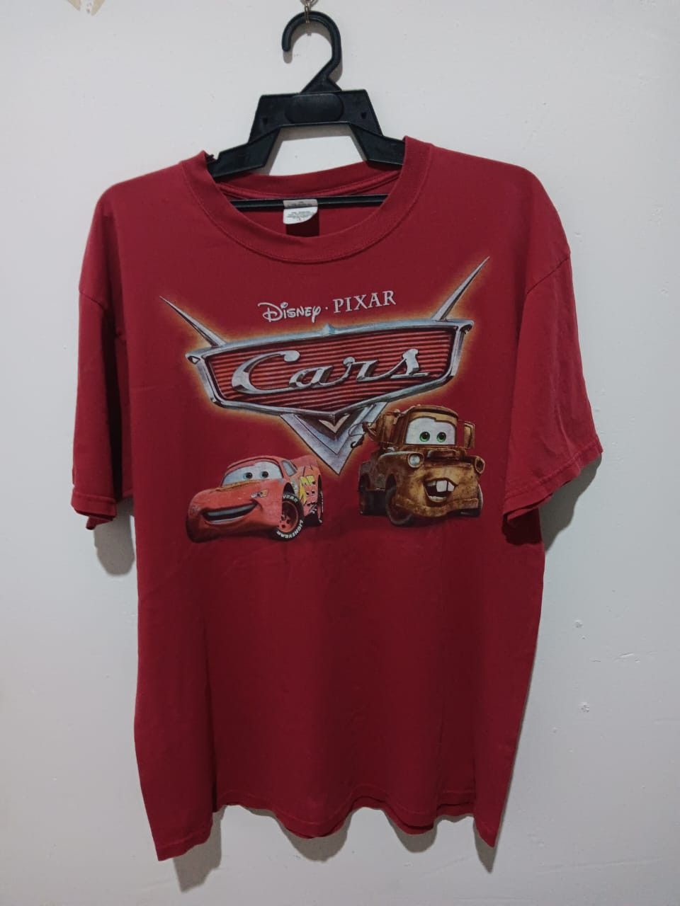 Disney VINTAGE DISNEY PIXAR MOVIE CARS PROMO T-SHIRT Size US L / EU 52-54 / 3 - 1 Thumbnail