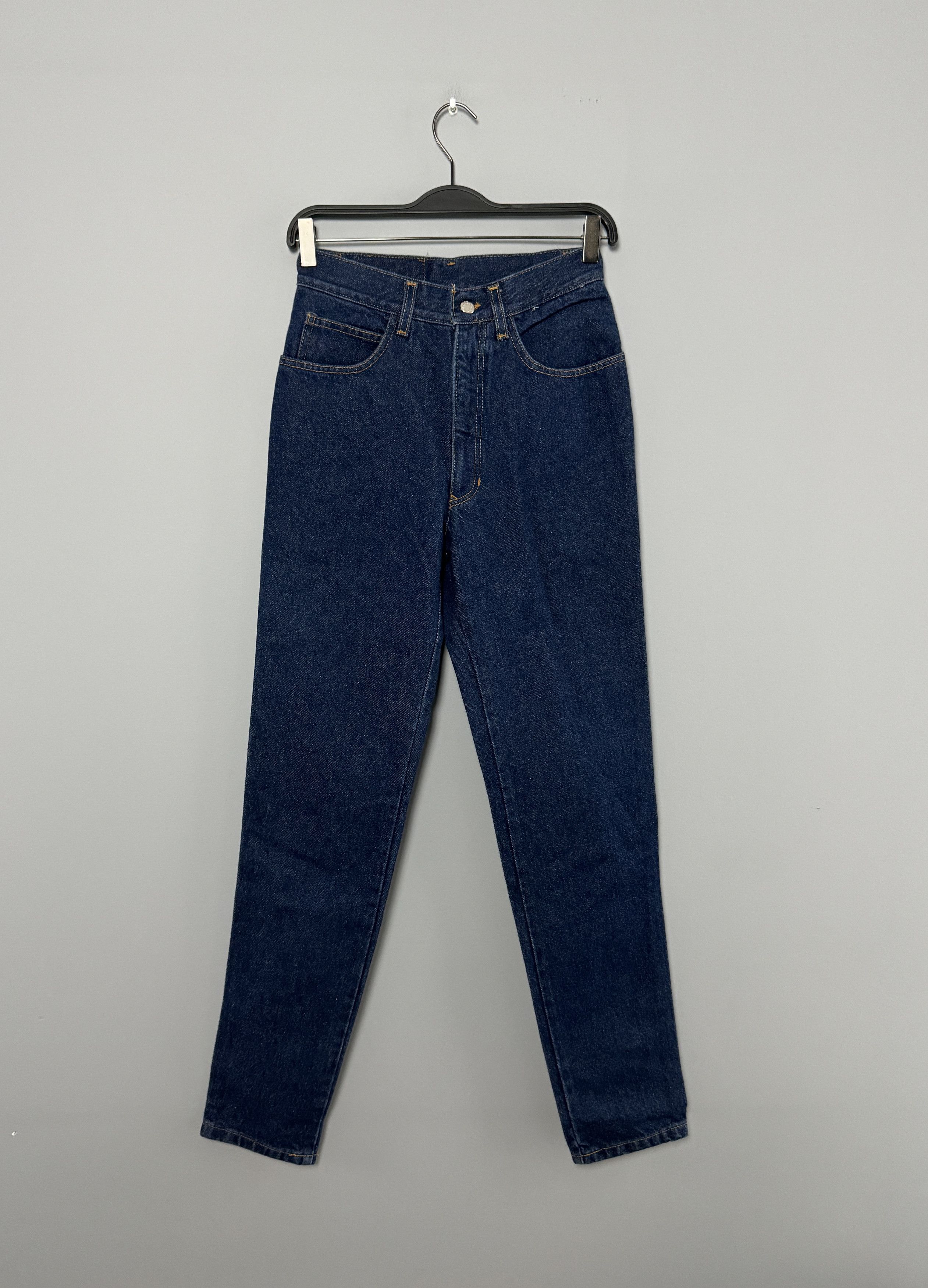 Fendi Fendi Roma FF Denim Stretch Pants Jeans Navy Blue Logo IT 41 Size 27" / US 4 / IT 40 - 2 Thumbnail
