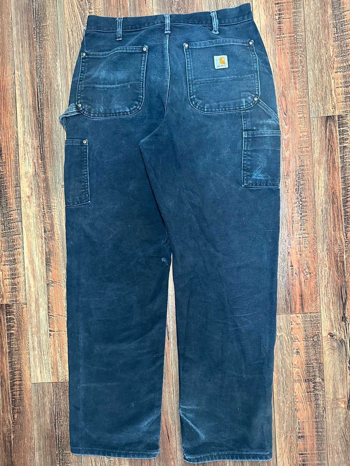 Carhartt Vintage carhartt double knee B01 BLK Size US 34 / EU 50 - 4 Thumbnail