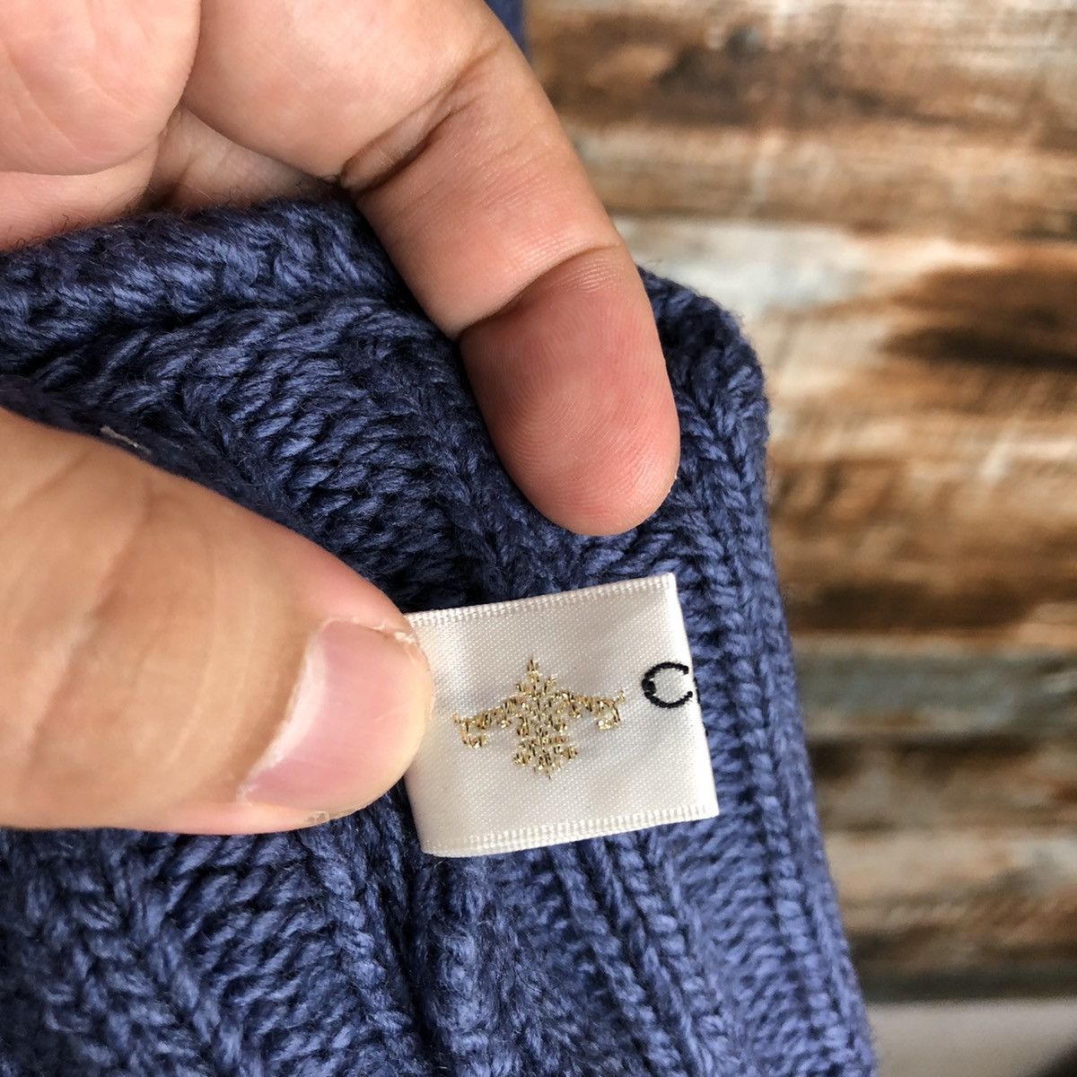 Japanese Brand Croisiere Dark Blue Knitwear sweatshirt #A1280 Size US M / EU 48-50 / 2 - 11 Thumbnail
