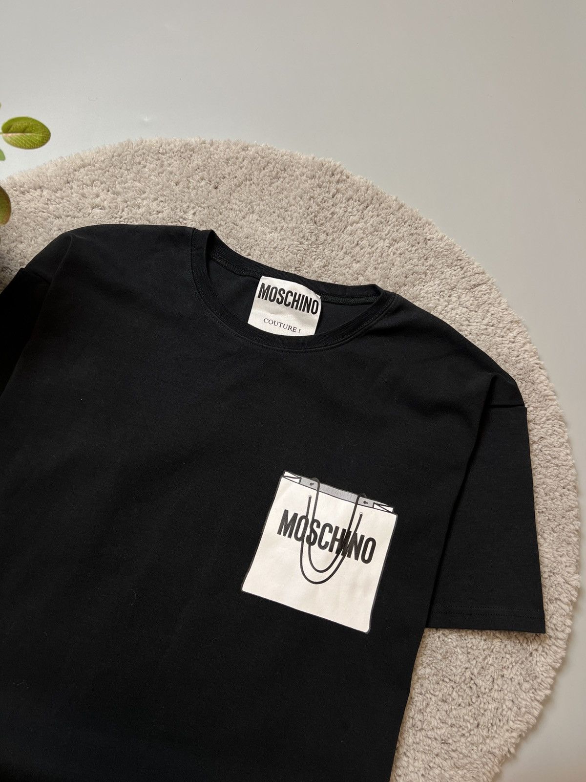 Moschino × Vintage Vintage Moschino Couture T-shirt Size US L / EU 52-54 / 3 - 4 Thumbnail