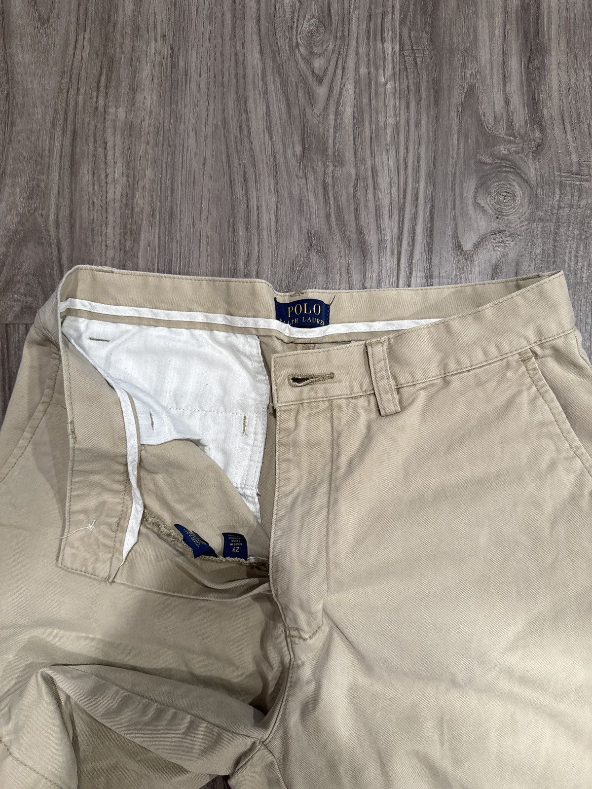 Polo Ralph Lauren Polo Shorts Beige Size 29 Size US 29 - 2 Thumbnail