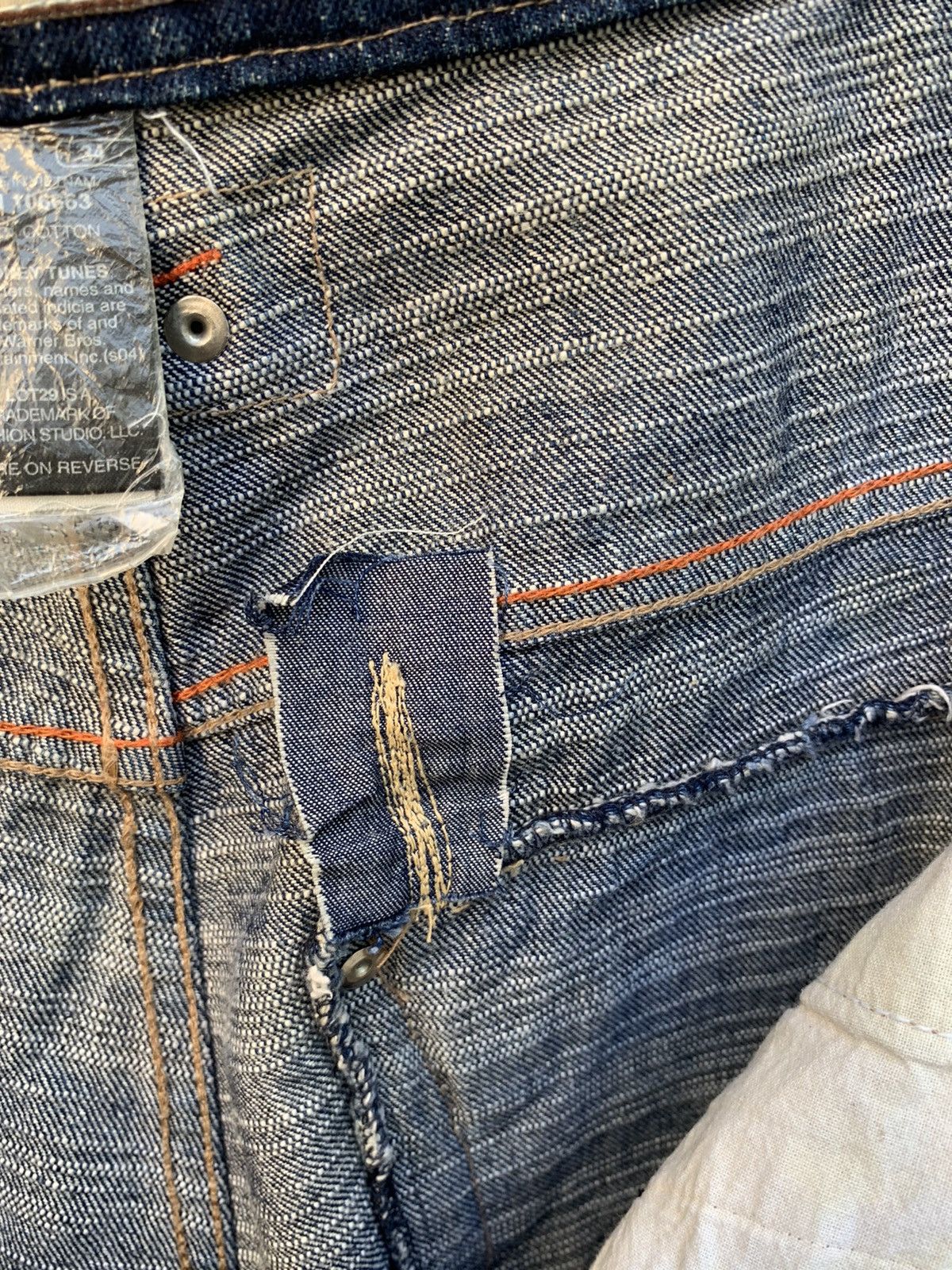 Cartoon Network Lot 29 Wile E. Coyote Road Runner Baggy Denim Pants Size US 32 / EU 48 - 20 Thumbnail
