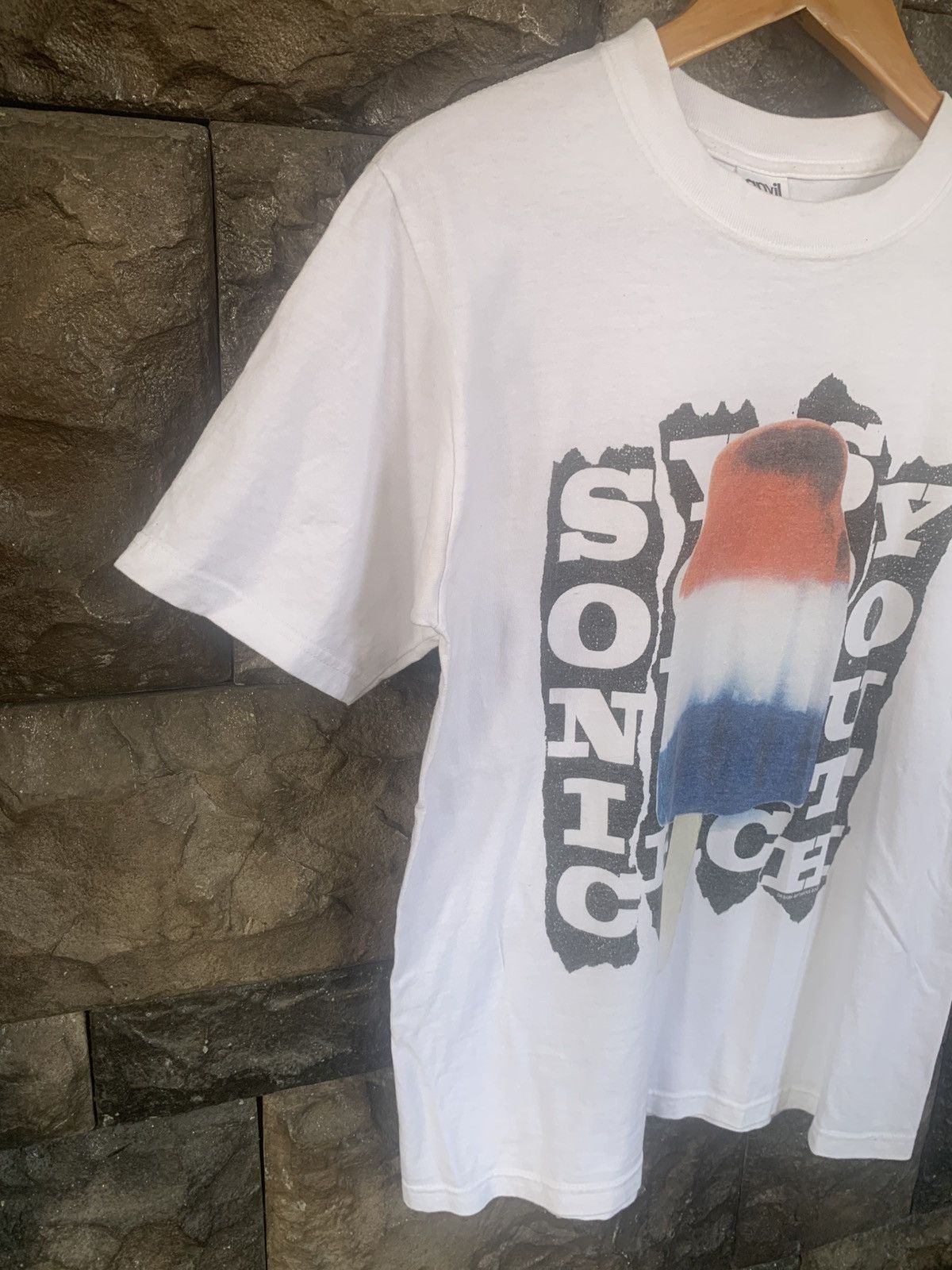 Band Tees × Vintage Vintage Sonic Youth Bomb Pop Ice Cream Band T shirt Size US S / EU 44-46 / 1 - 5 Thumbnail