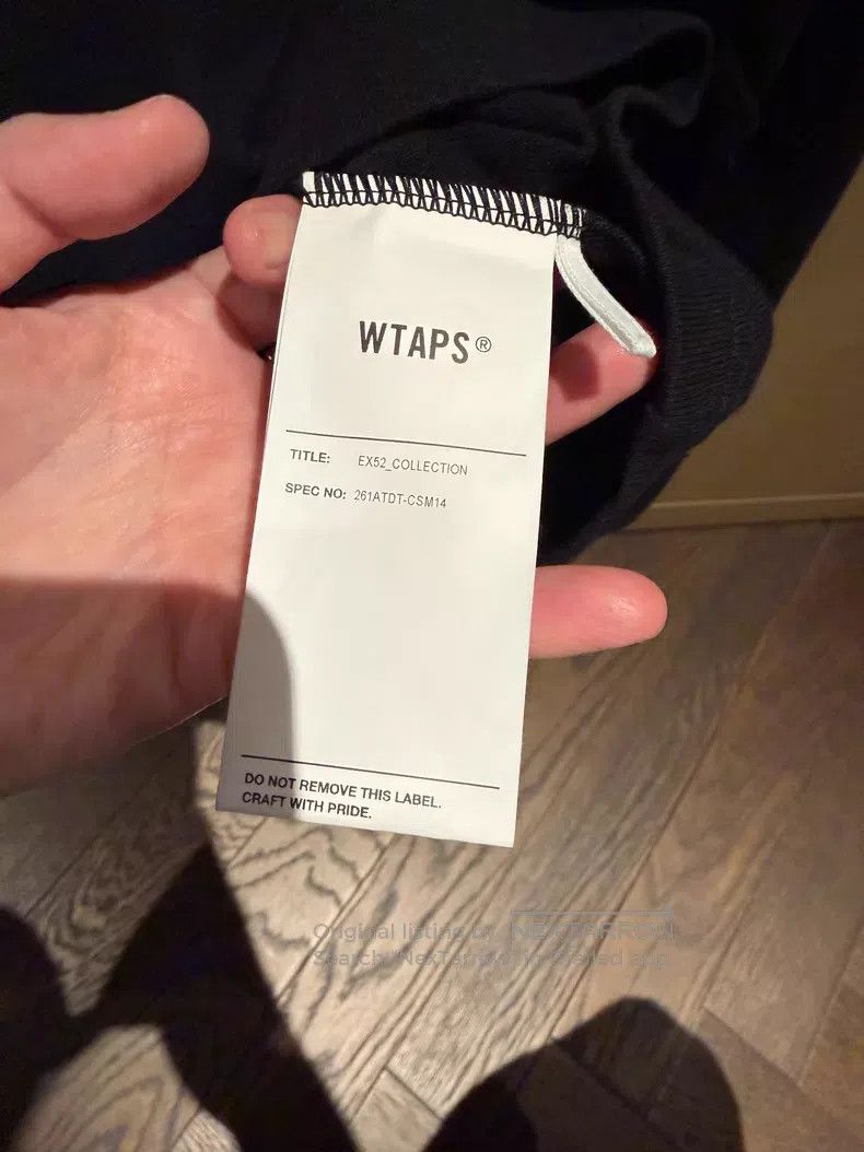 Wtaps Wtaps Casual sport pockets long-sleeve T-shirt Size US M / EU 48-50 / 2 - 6 Thumbnail