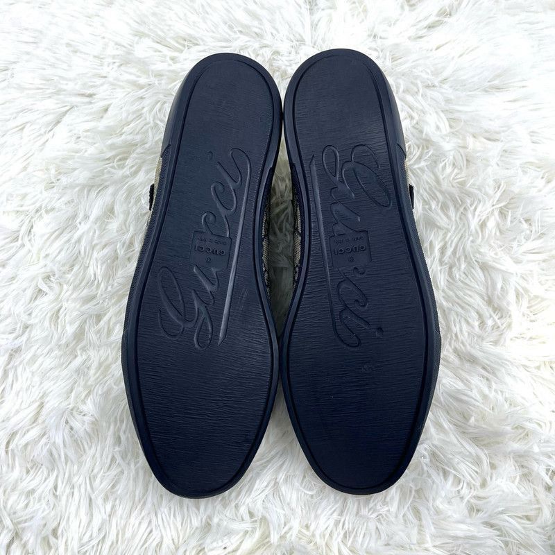 Gucci Gucci Blue Leather Casual Sneakers Size US 6.5 / EU 39-40 - 6 Thumbnail