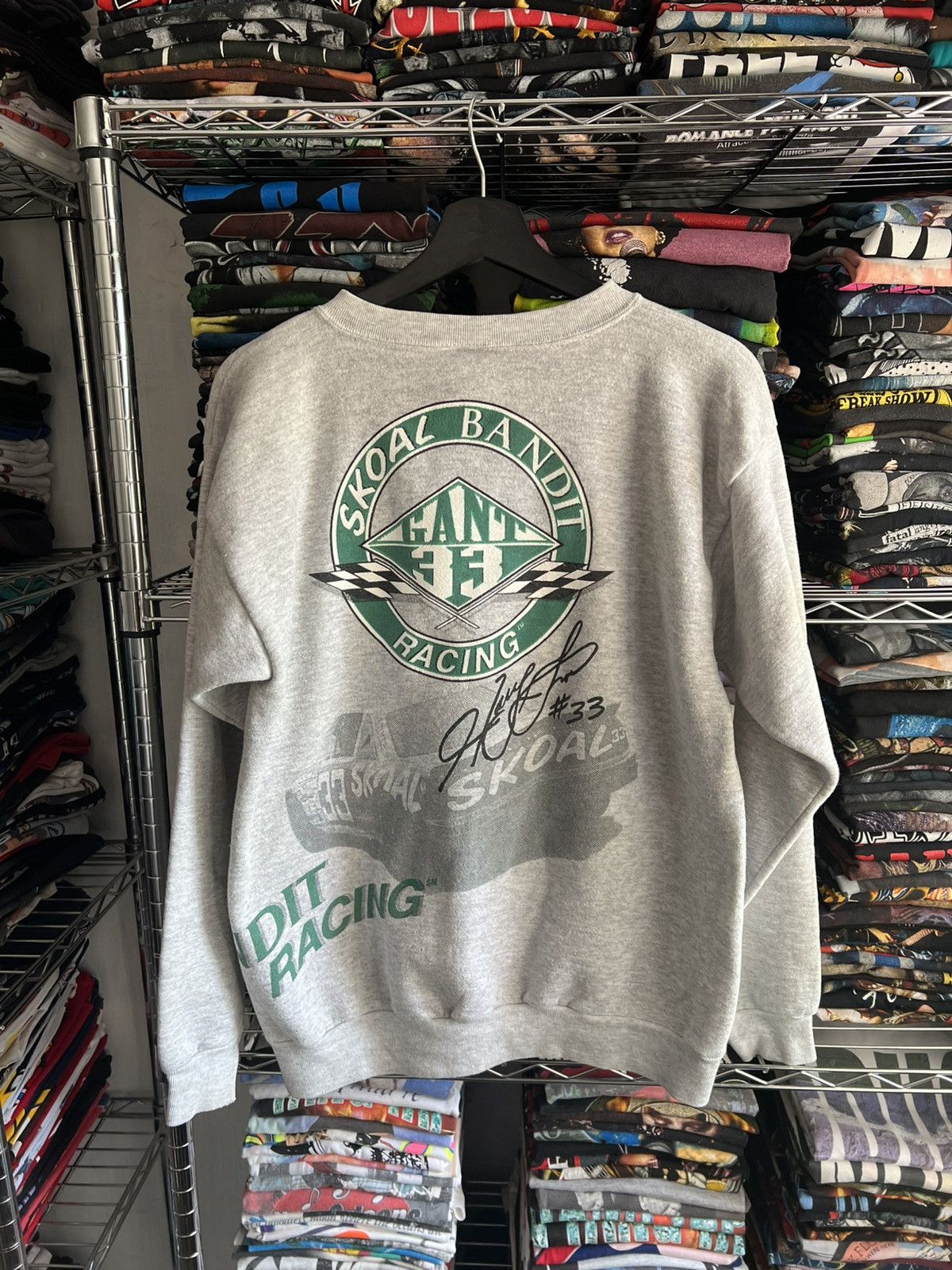 NASCAR 90s Harry Gant 33 Scoal Bandit Racing Crewneck Size US M / EU 48-50 / 2 - 2 Thumbnail