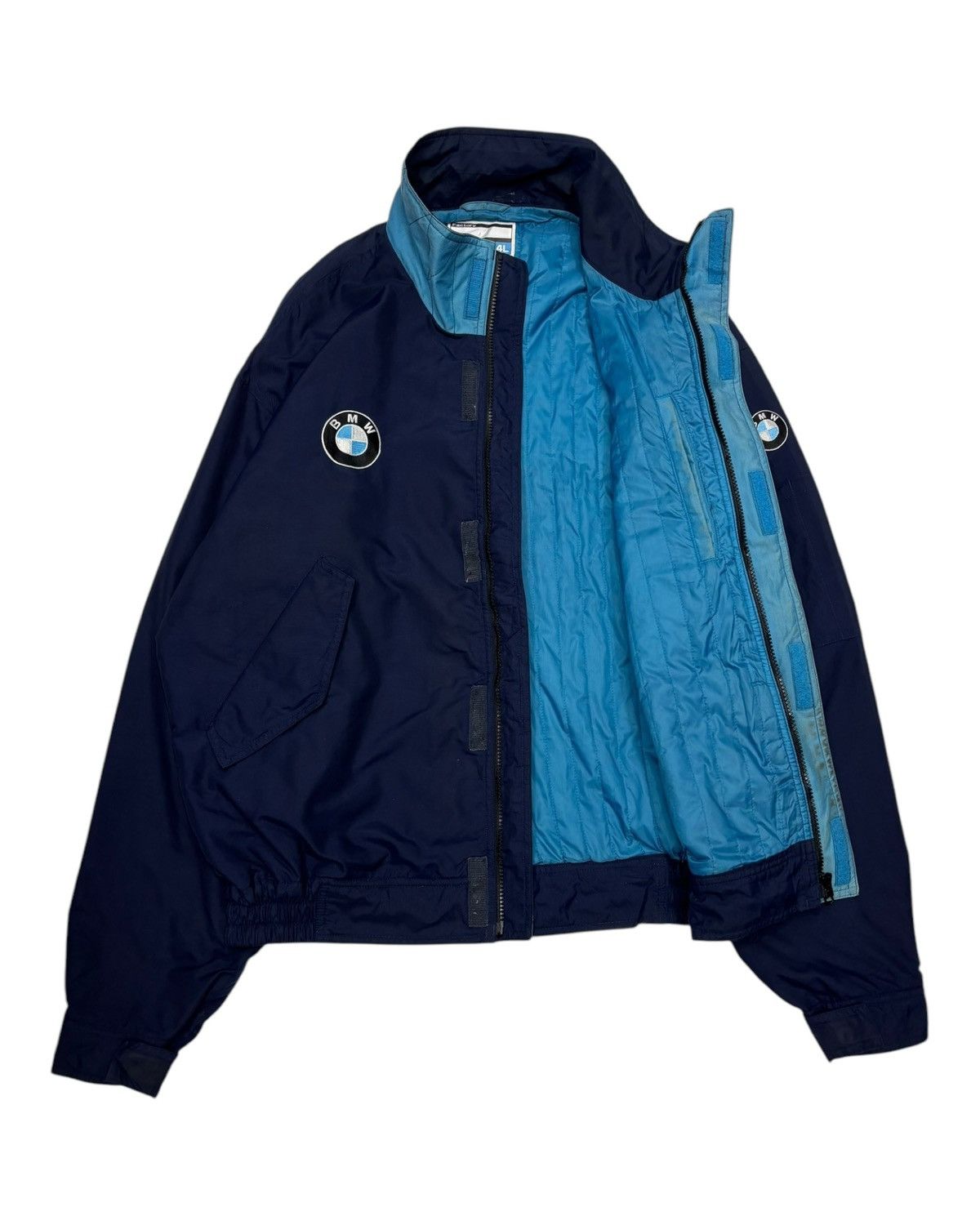 BMW 🔥VINTAGE BMW RACING SPECIALIST WORK BOMBER JACKET Size US XXL / EU 58 / 5 - 2 Thumbnail