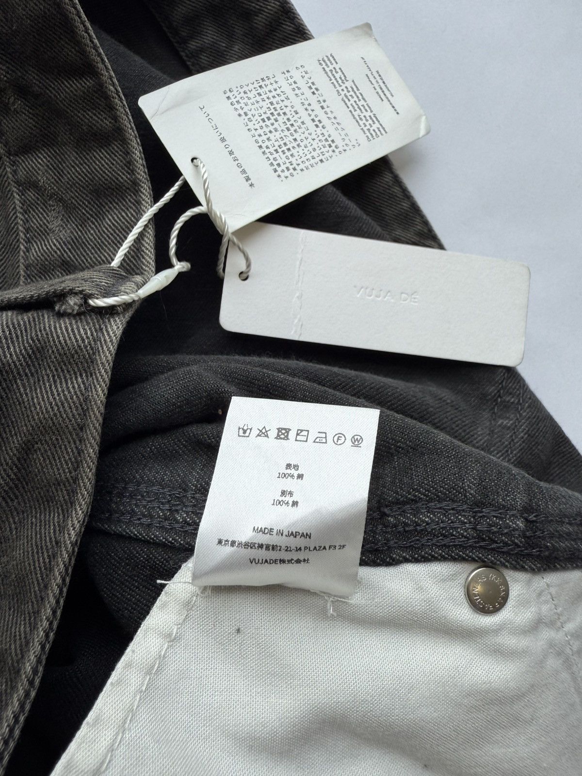 Vuja De VUJDAE GUNTHER DESTROYED DOUBLE-KNEE PANTS IN BRUSHED Size US 32 / EU 48 - 7 Thumbnail