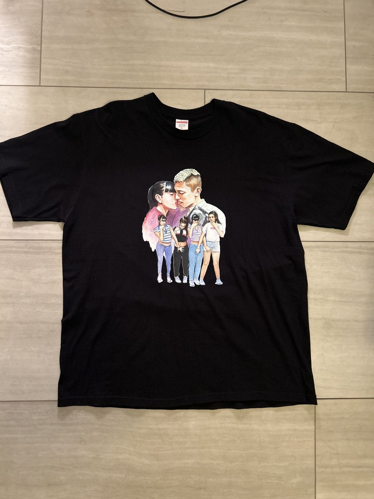 Supreme Kiss Tee | Grailed
