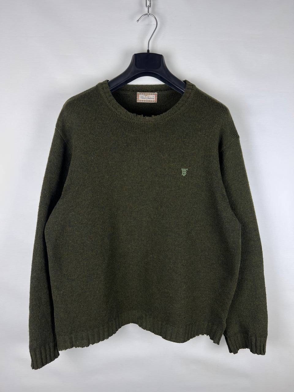 Other Thomas Burberry vintage wool sweater size L Size US L / EU 52-54 / 3 - 1 Thumbnail