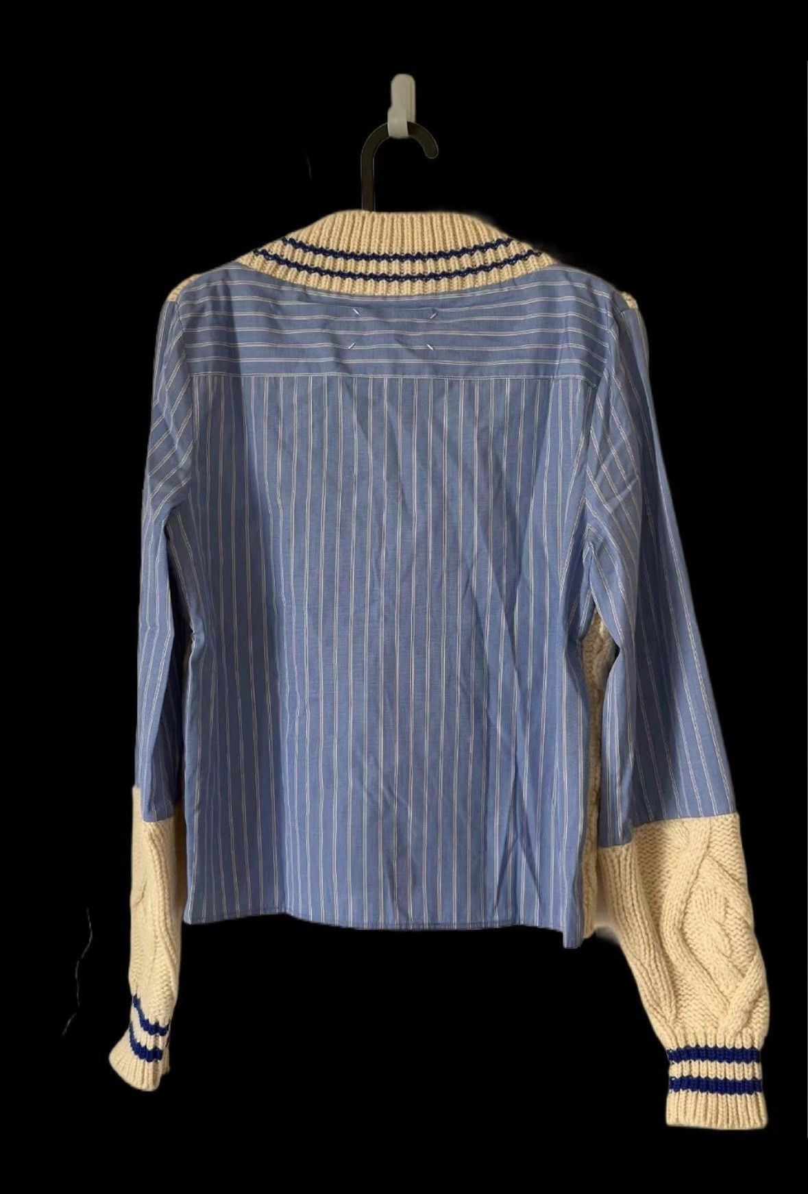 Maison Margiela Maison Margiela Knitted stitched striped shirt 2501-Nextarr Size XS / US 0-2 / IT 36-38 - 2 Thumbnail