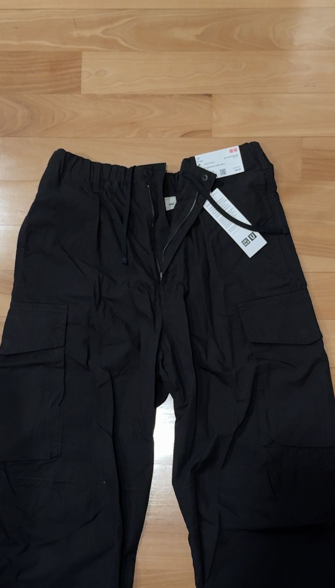Uniqlo UNIQLO Wide Fit Baggy Parachute Cargo Pants Size US 31 - 4 Thumbnail
