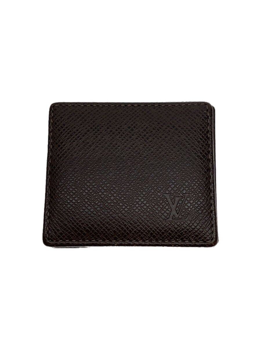 Louis Vuitton Louis Vuitton Taiga Porte Monet Boite Leather Brown Size ONE SIZE - 1 Thumbnail