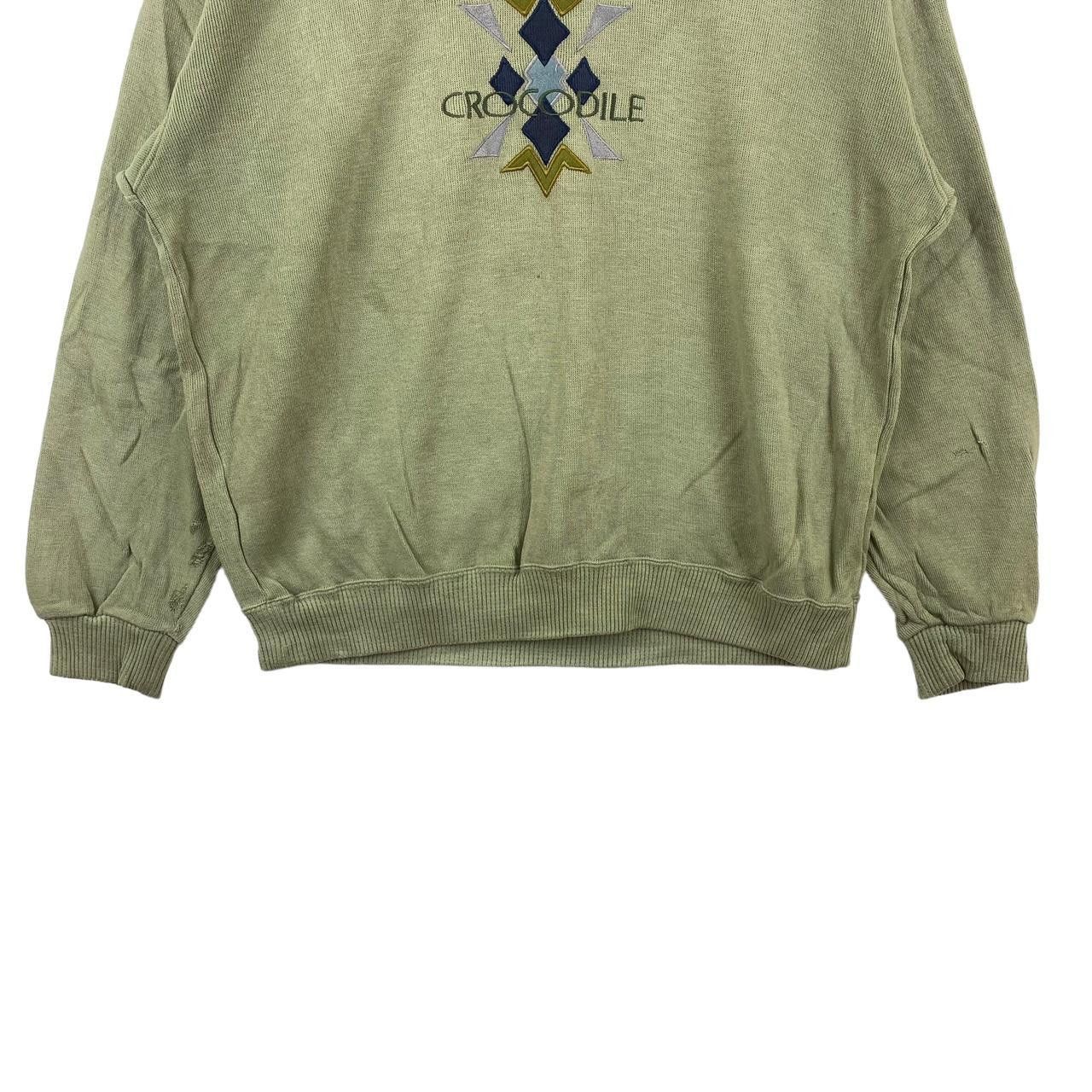 Other Vintage CROCODILE PARIS Embroidered Made In Japan Sweatshirt Size XL / US 12-14 / IT 48-50 - 4 Thumbnail