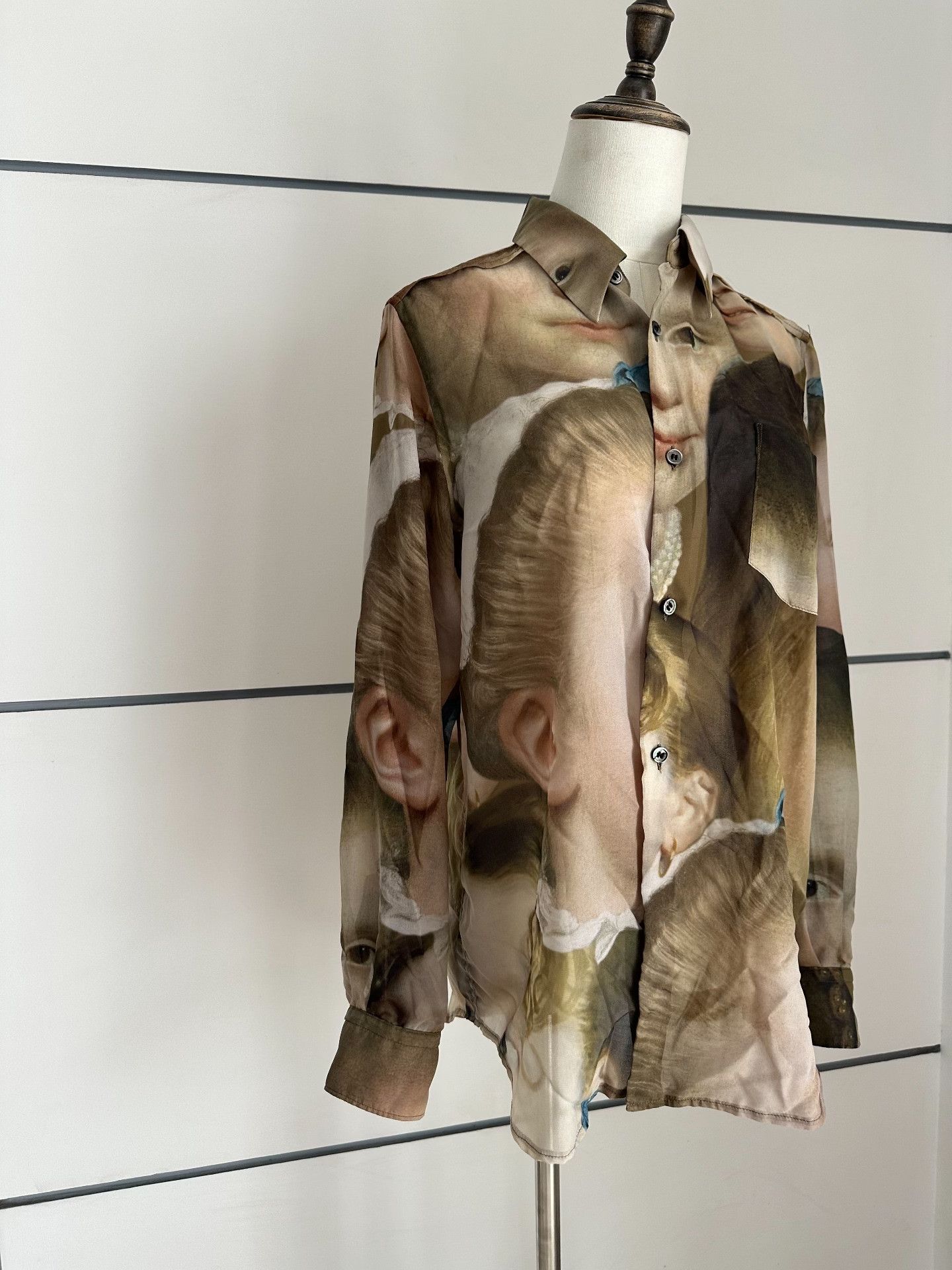 Comme des Garcons Comme des Garcons 24SS Face-Shaped Shirt| Size M / US 6-8 / IT 42-44 - 2 Thumbnail