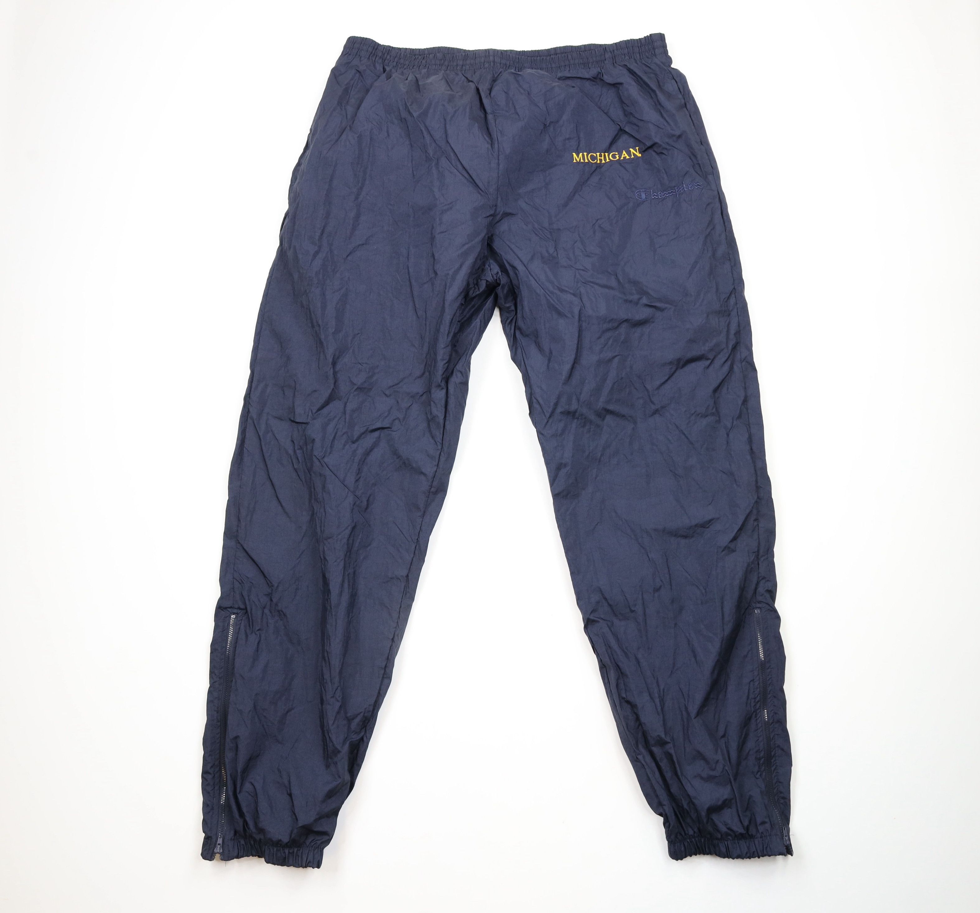 Champion × Vintage Vintage 90s Champion University of Michigan Joggers Pants Size US 40 / EU 56 - 1 Thumbnail