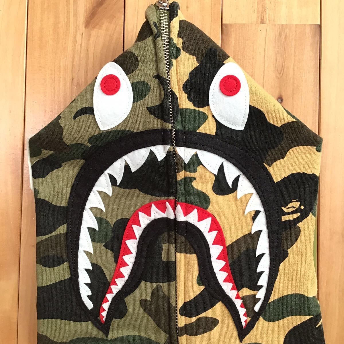 Bape BAPE separate shark full zip hoodie 1st camo a bathing ape Size US M / EU 48-50 / 2 - 4 Thumbnail