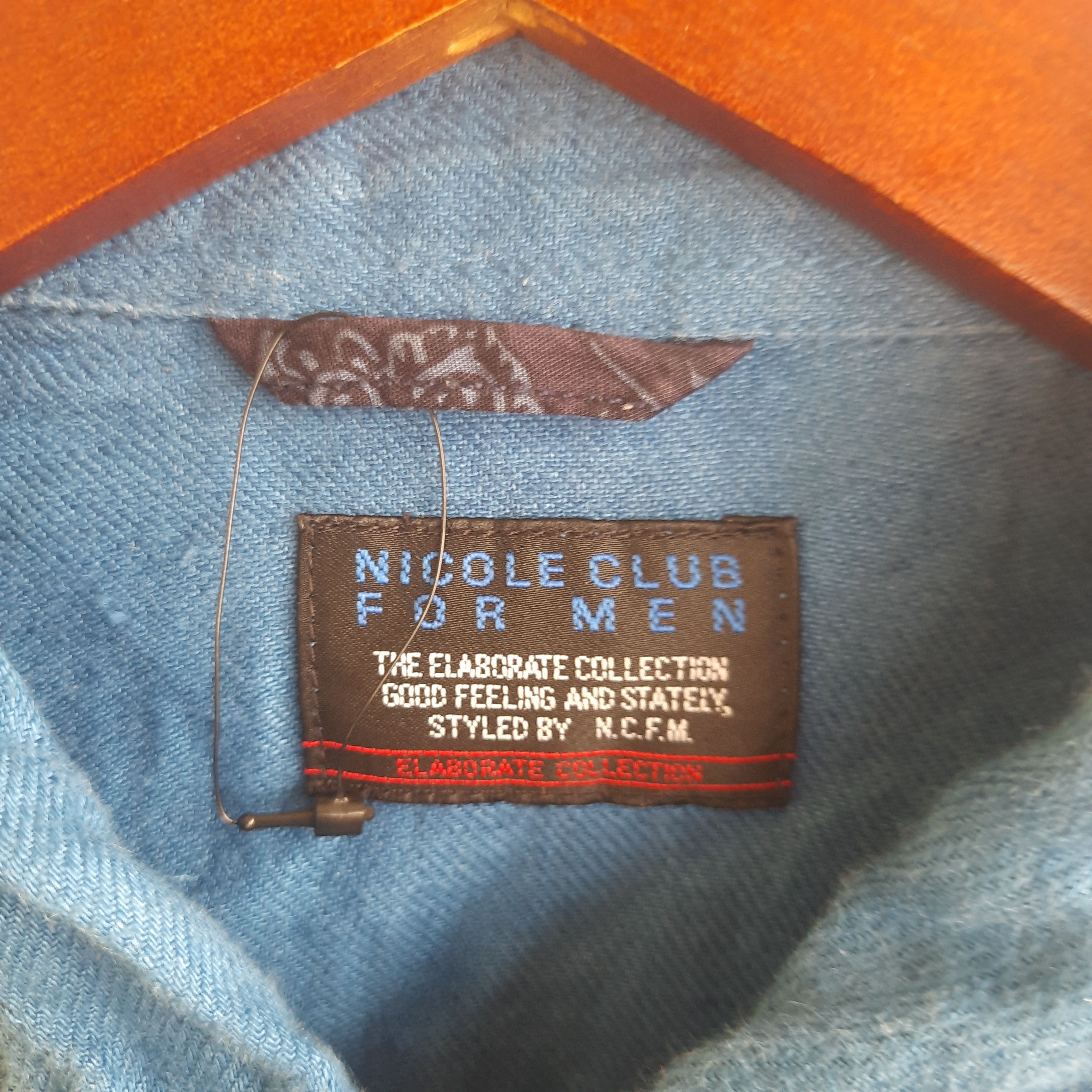Nicole Club Vintage Nicole Club For Men Shirts Long Sleeve Size US M / EU 48-50 / 2 - 5 Thumbnail