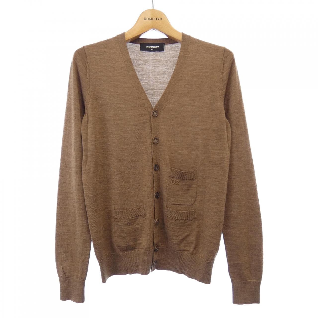 Other Other Dsquared2 S75HA0990 Wool Cardigan Others Tops S75HA0990 DUTY FREE for USA Size ONE SIZE - 1 Thumbnail