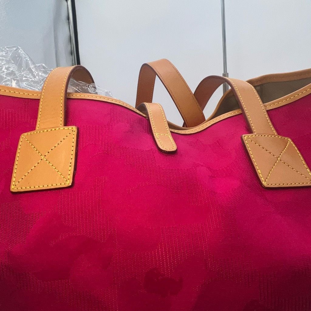 Dooney & Bourke Dooney & Bourke Large Canvas And Vachetta Leather Tote Bag Size ONE SIZE - 7 Thumbnail